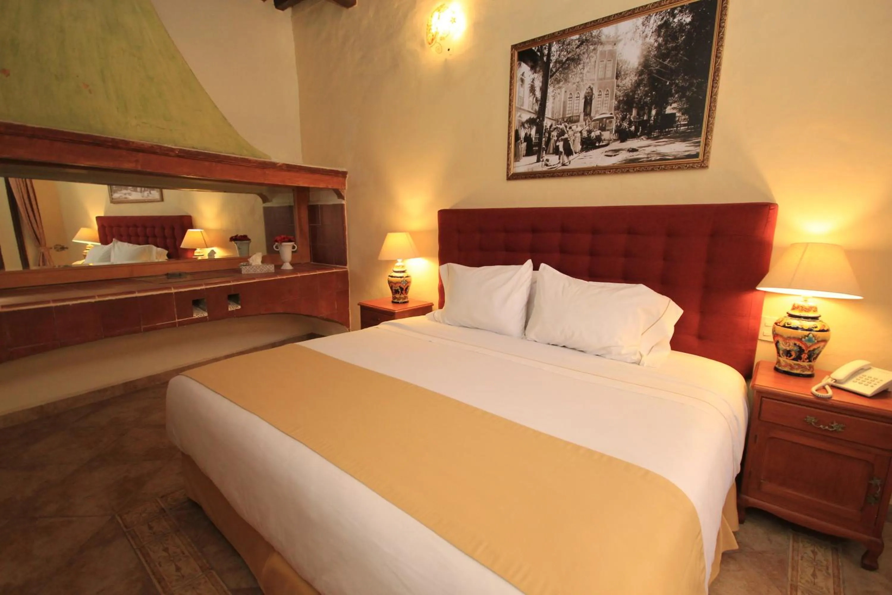 Bed in Hotel Boutique Ponciano