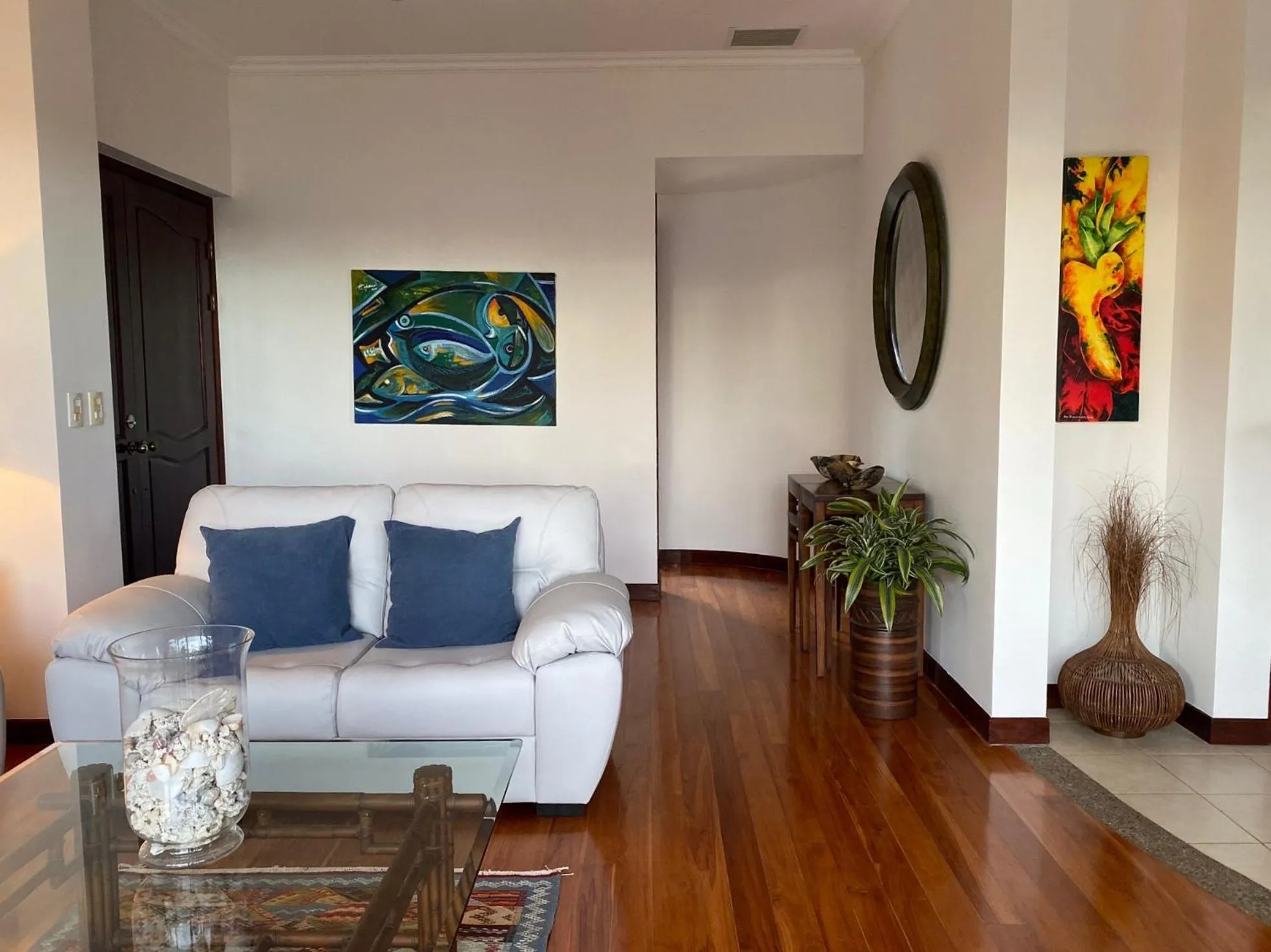 Living room in Palm Coast Luxury Rentals