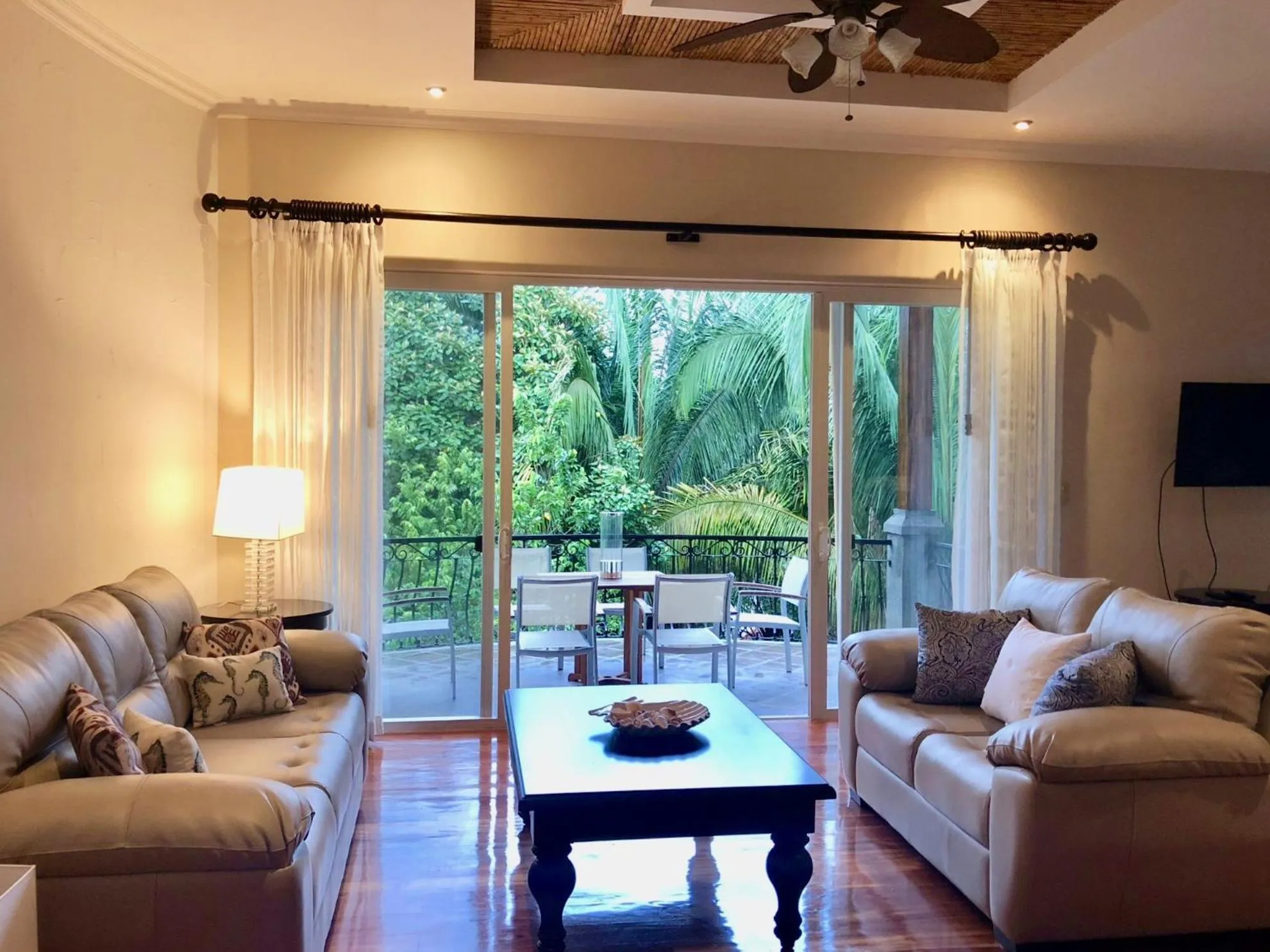 Living room in Palm Coast Luxury Rentals