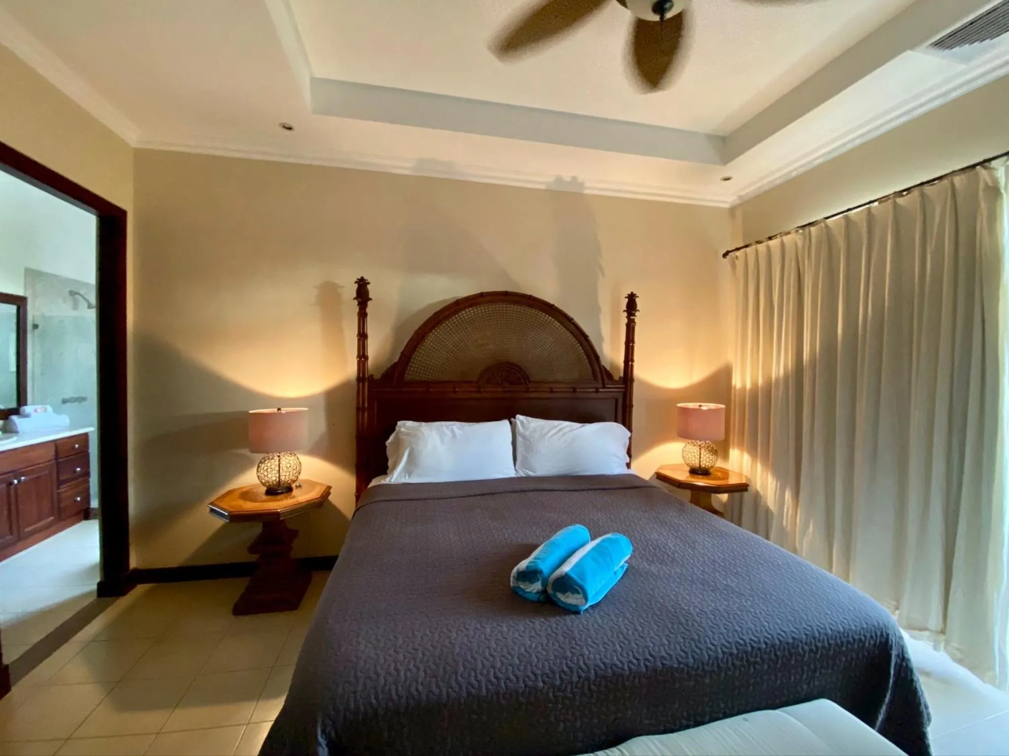 Bed in Palm Coast Luxury Rentals