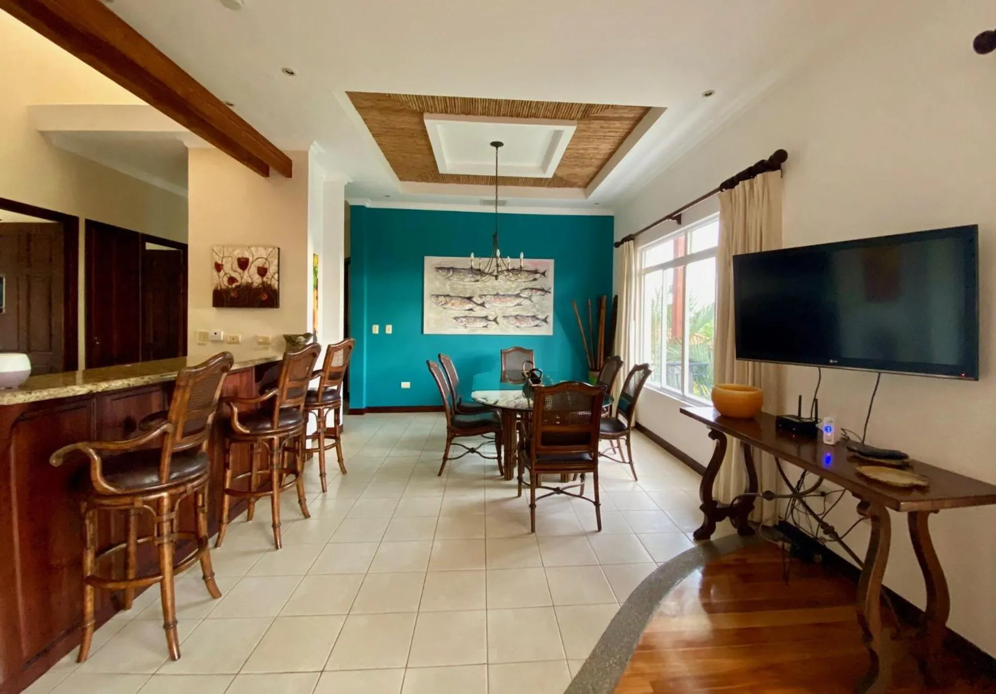Living room in Palm Coast Luxury Rentals