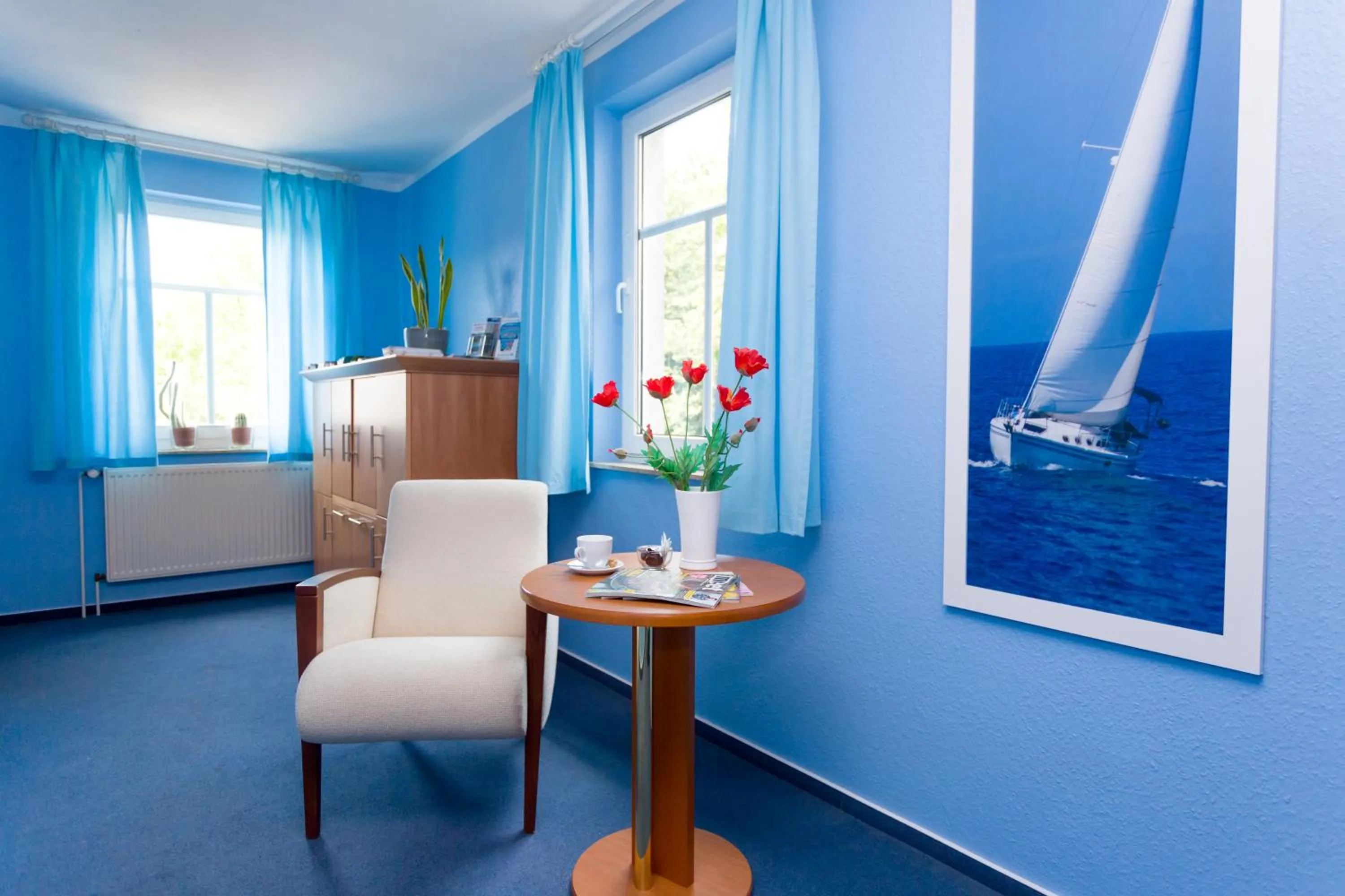 Seating area in Hotel & Restaurant Am Bodden
