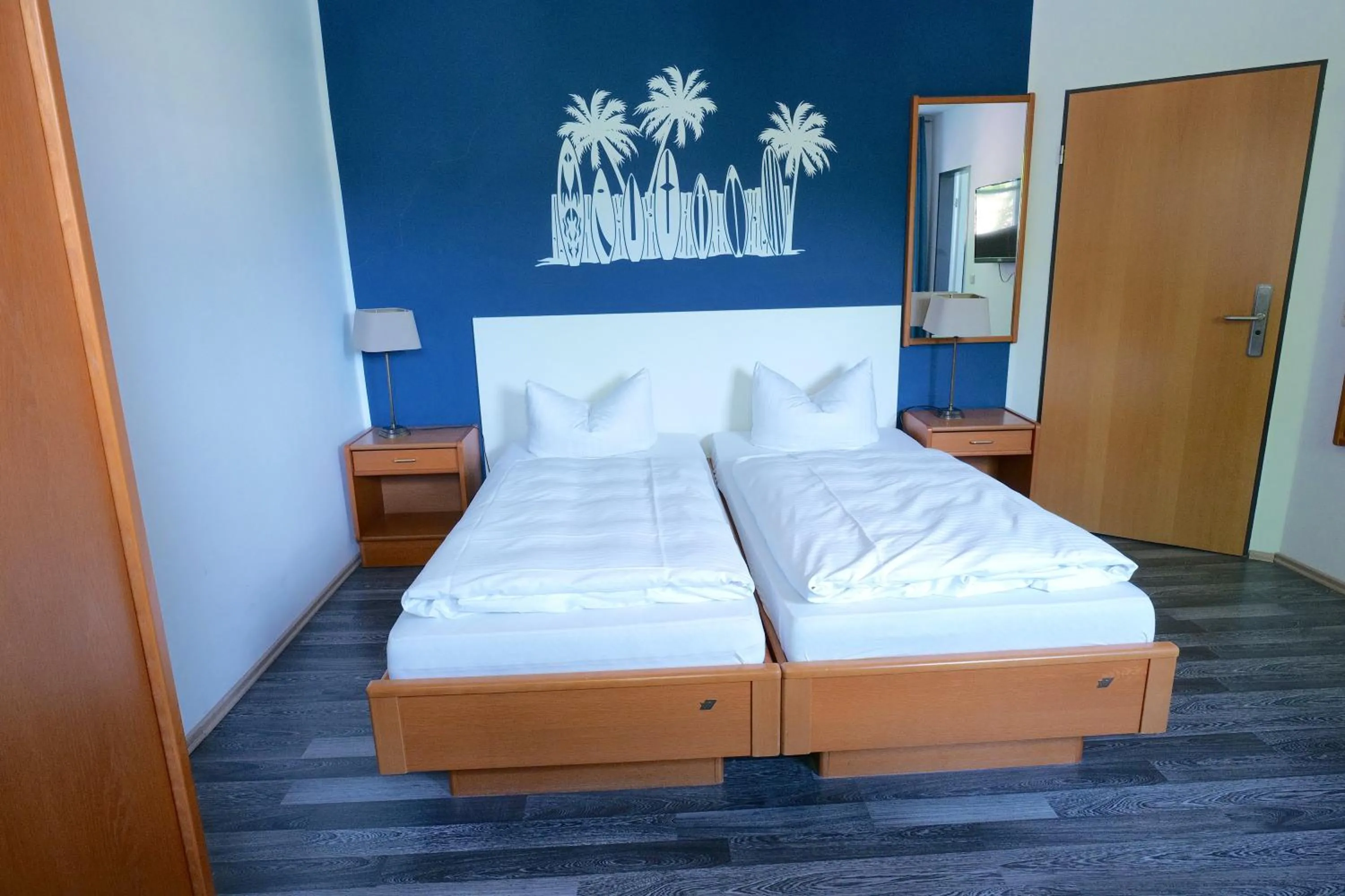 Bed in Hotel & Restaurant Am Bodden