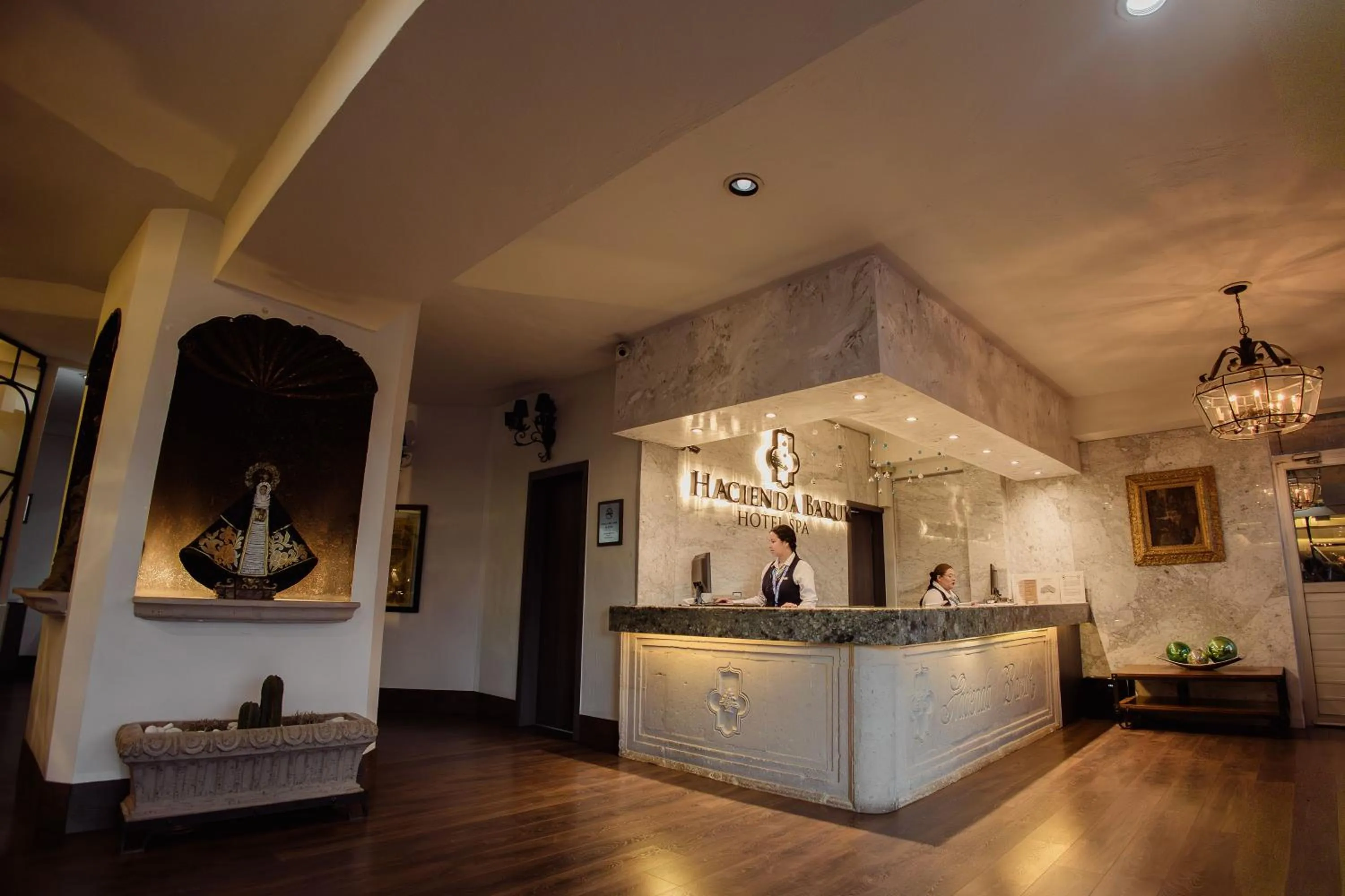 Lobby or reception in Hotel & Spa Hacienda Baruk