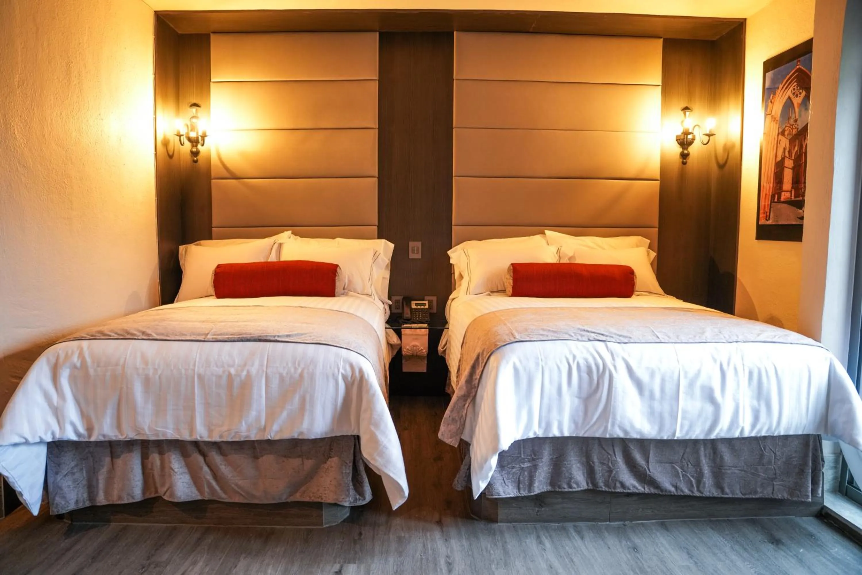 Bed in Hotel & Spa Hacienda Baruk