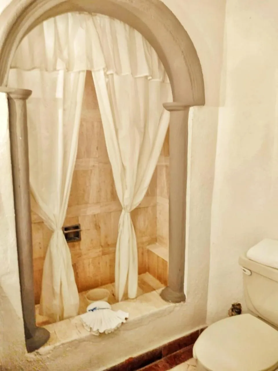 Shower in Hotel & Spa Hacienda Baruk