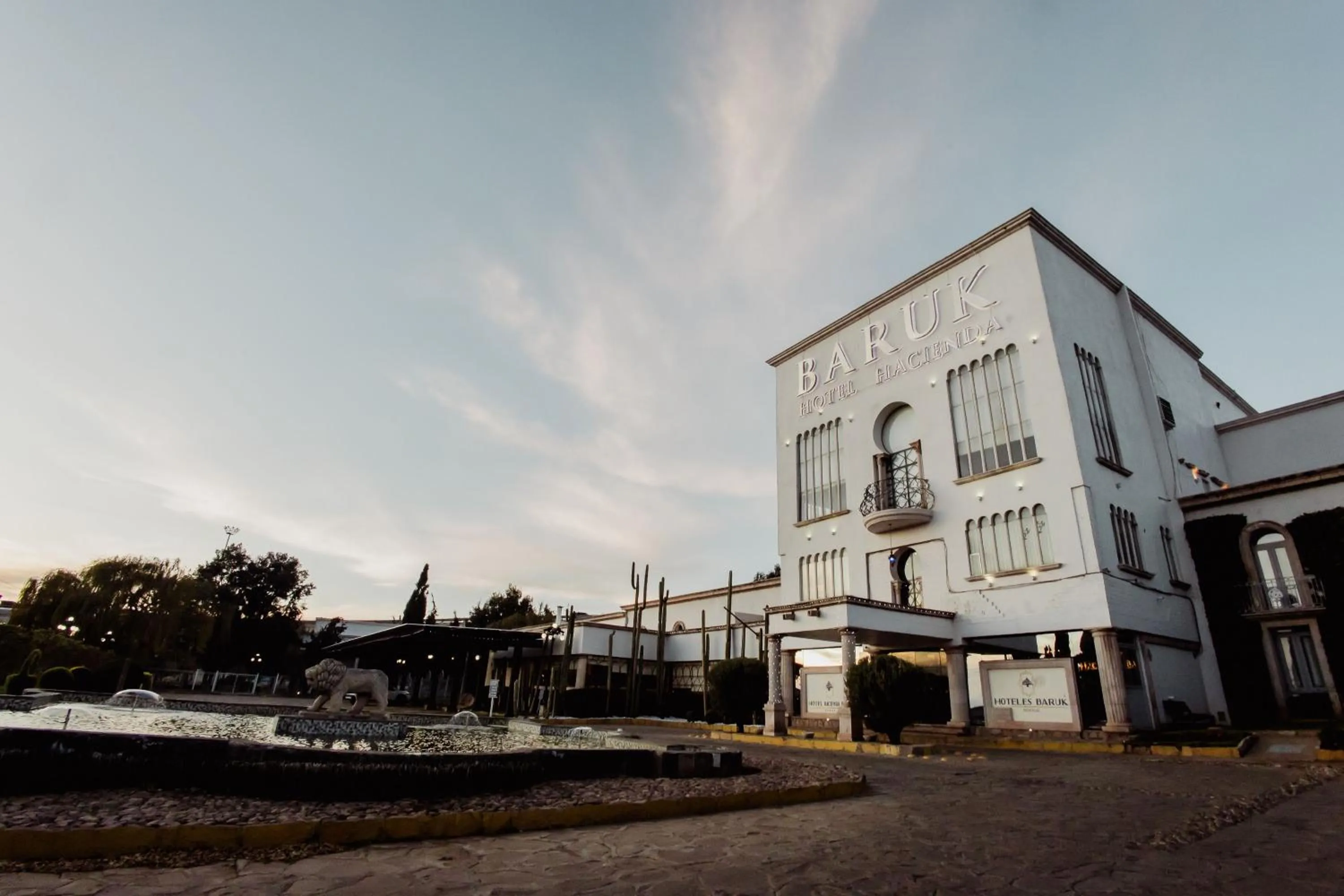 Facade/entrance in Hotel & Spa Hacienda Baruk