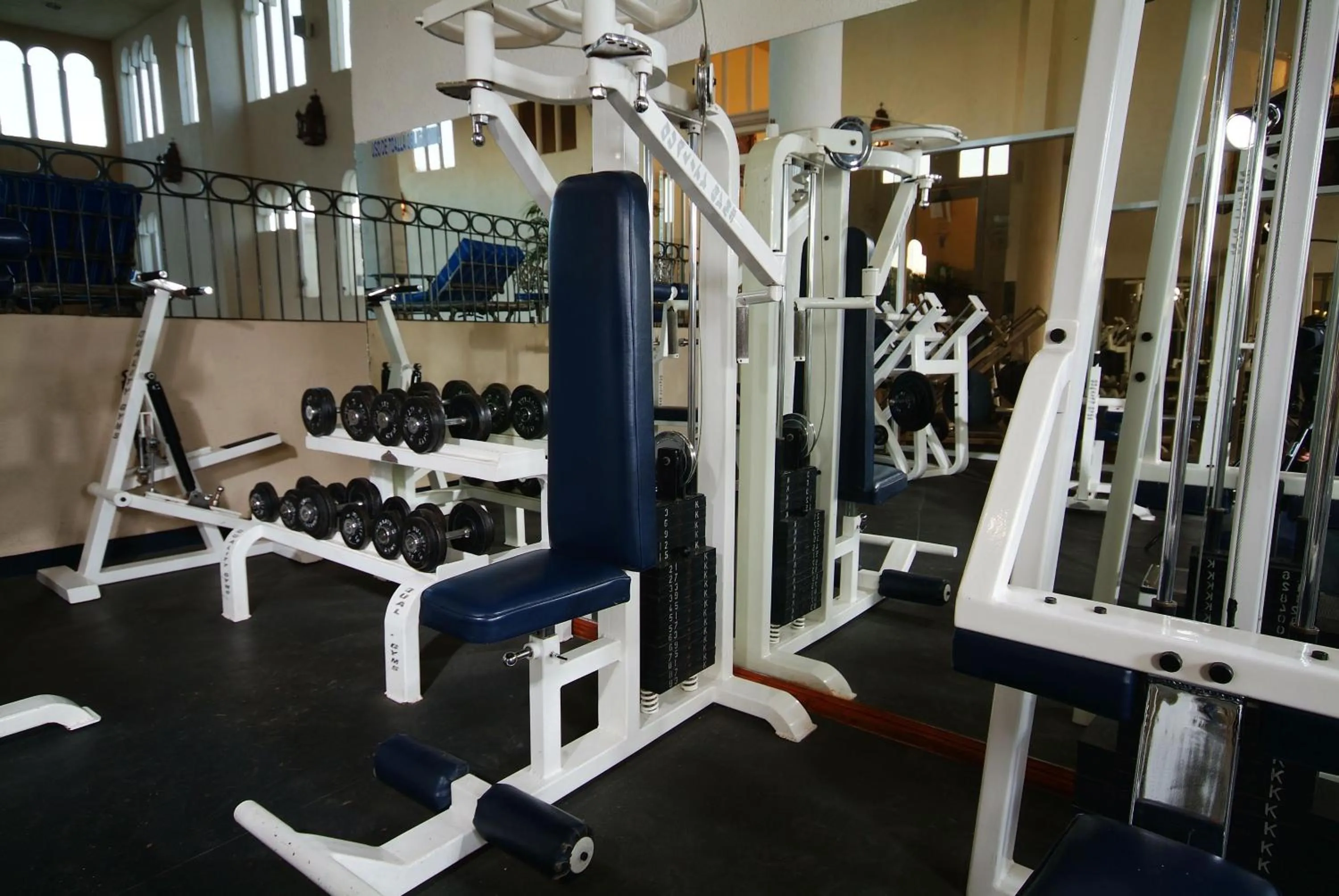 Fitness centre/facilities in Hotel & Spa Hacienda Baruk
