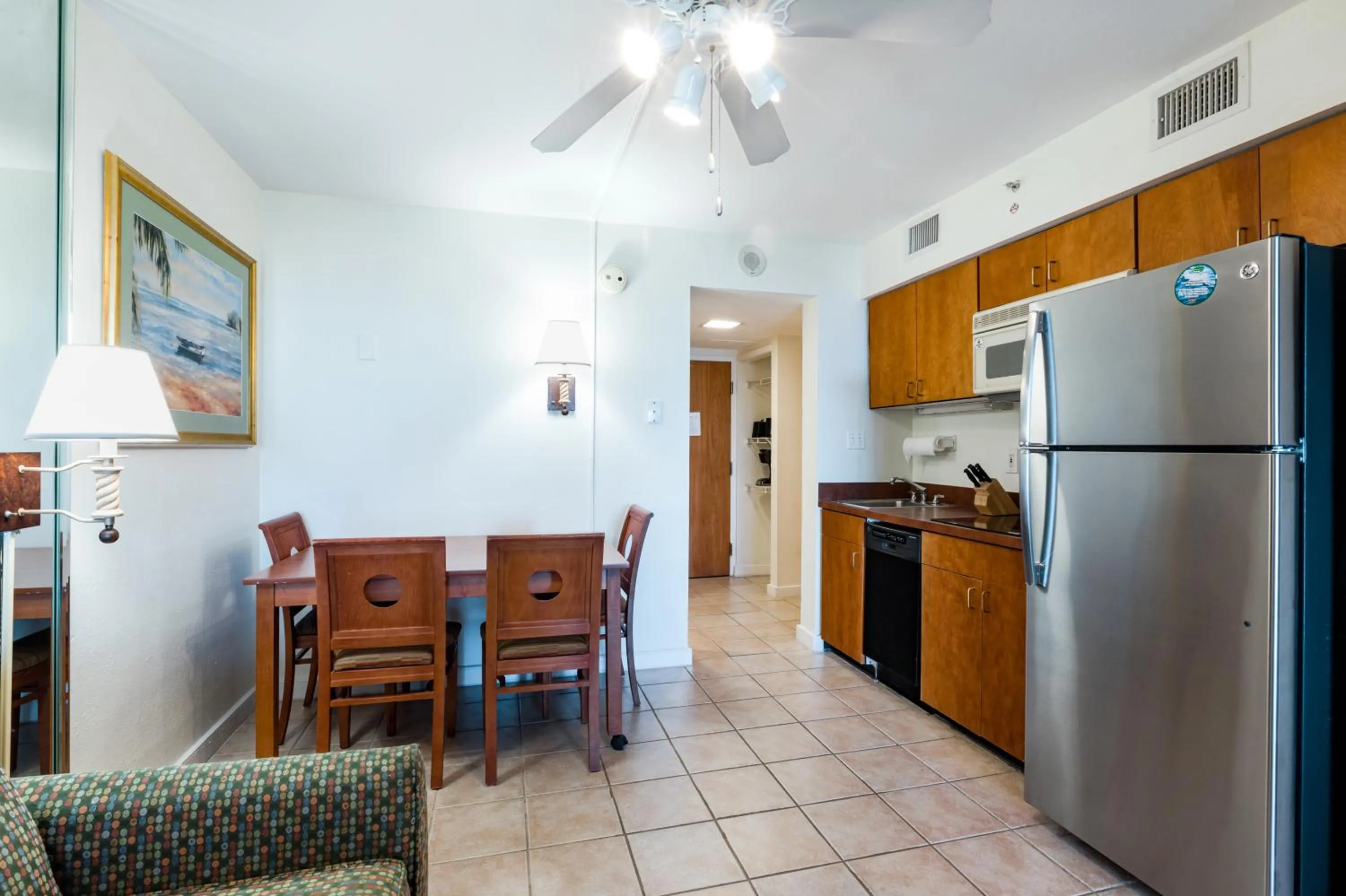 Kitchen or kitchenette in Ocean Sands Resort, Oceanfront, Virginia Beach by Vacatia