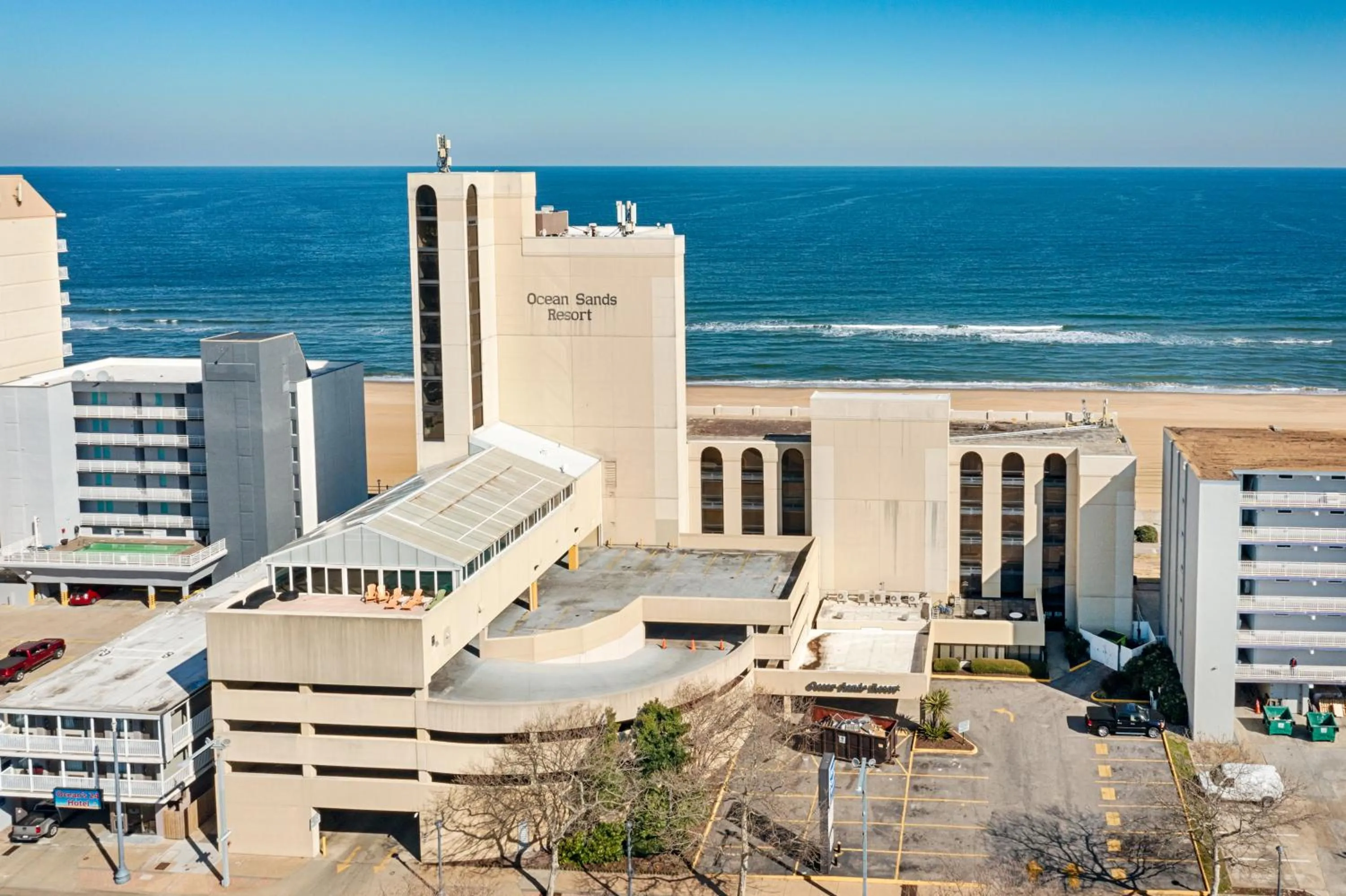 Property building in Ocean Sands Resort, Oceanfront, Virginia Beach by Vacatia