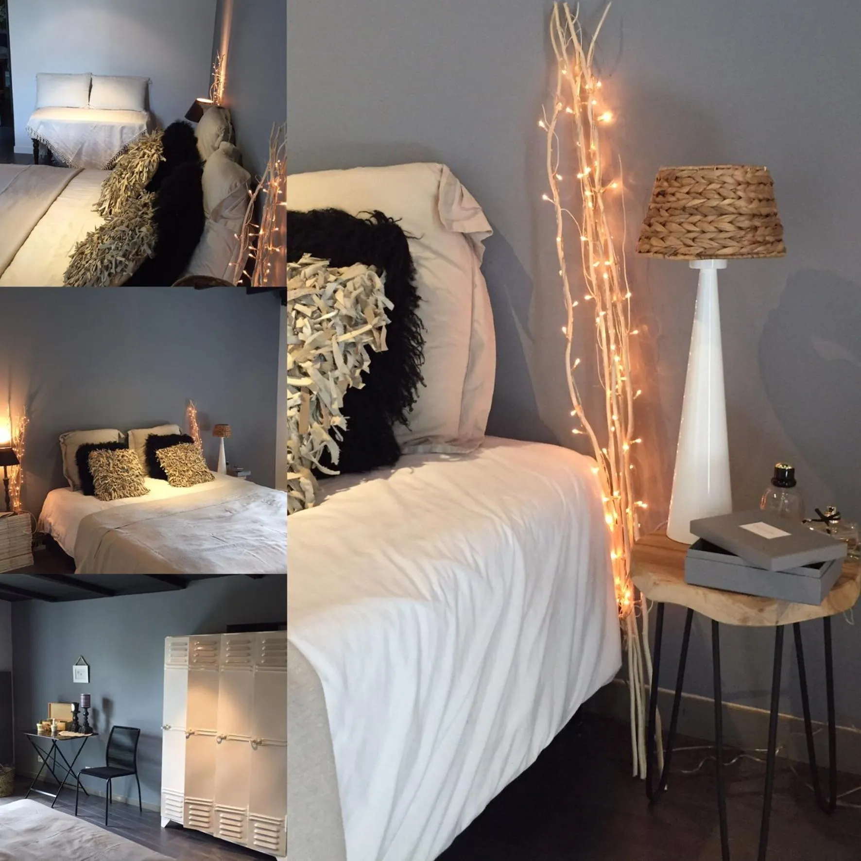 Photo of the whole room, Bed in Spa campagne design