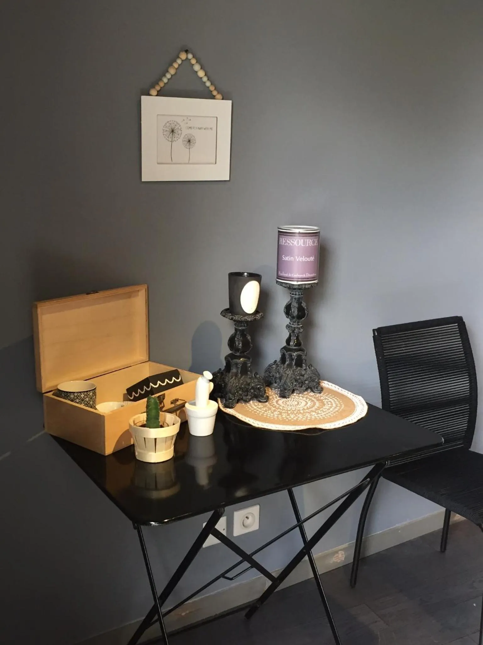 Decorative detail in Spa campagne design