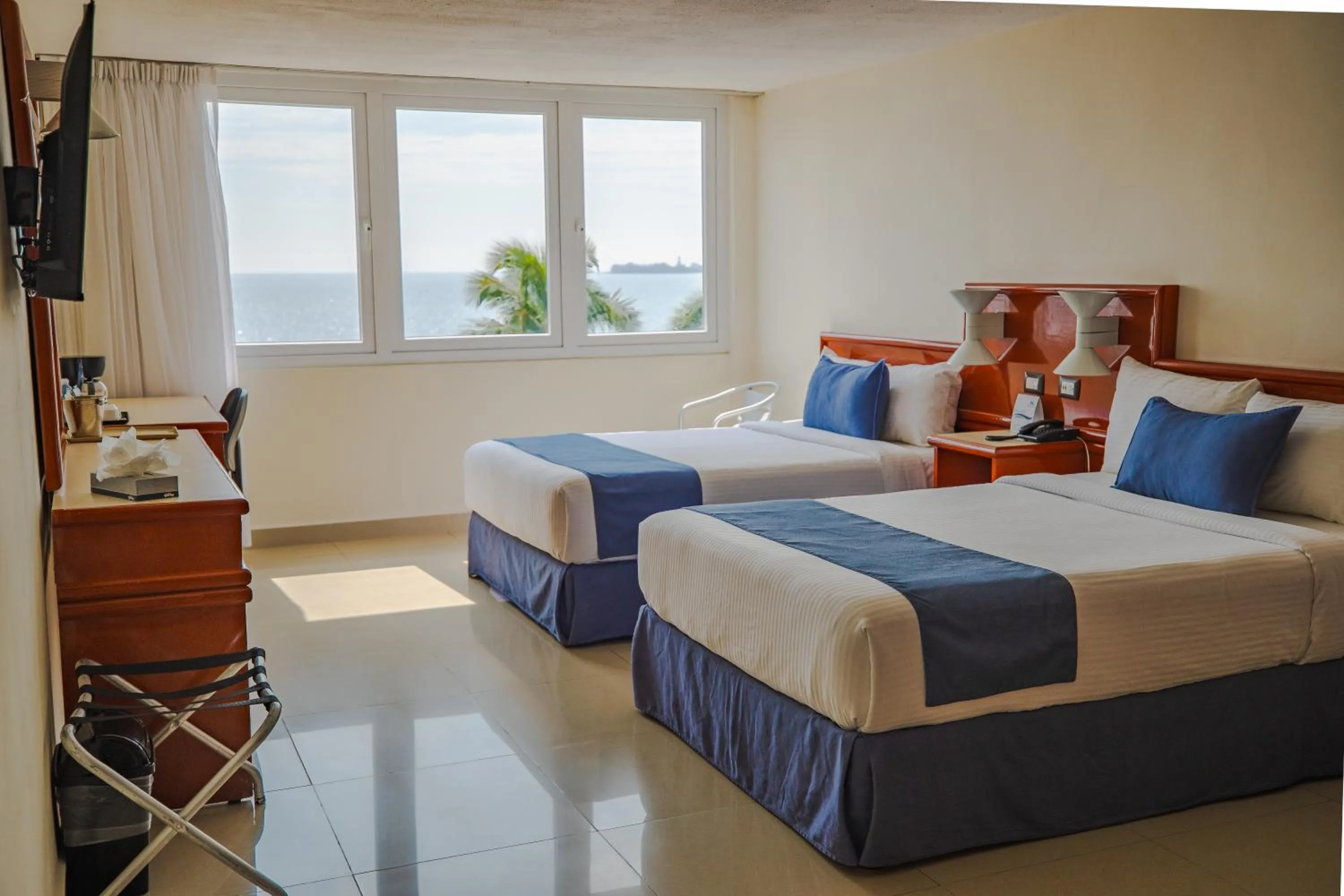 Decorative detail, Bed in Hotel Hostal de Cortés