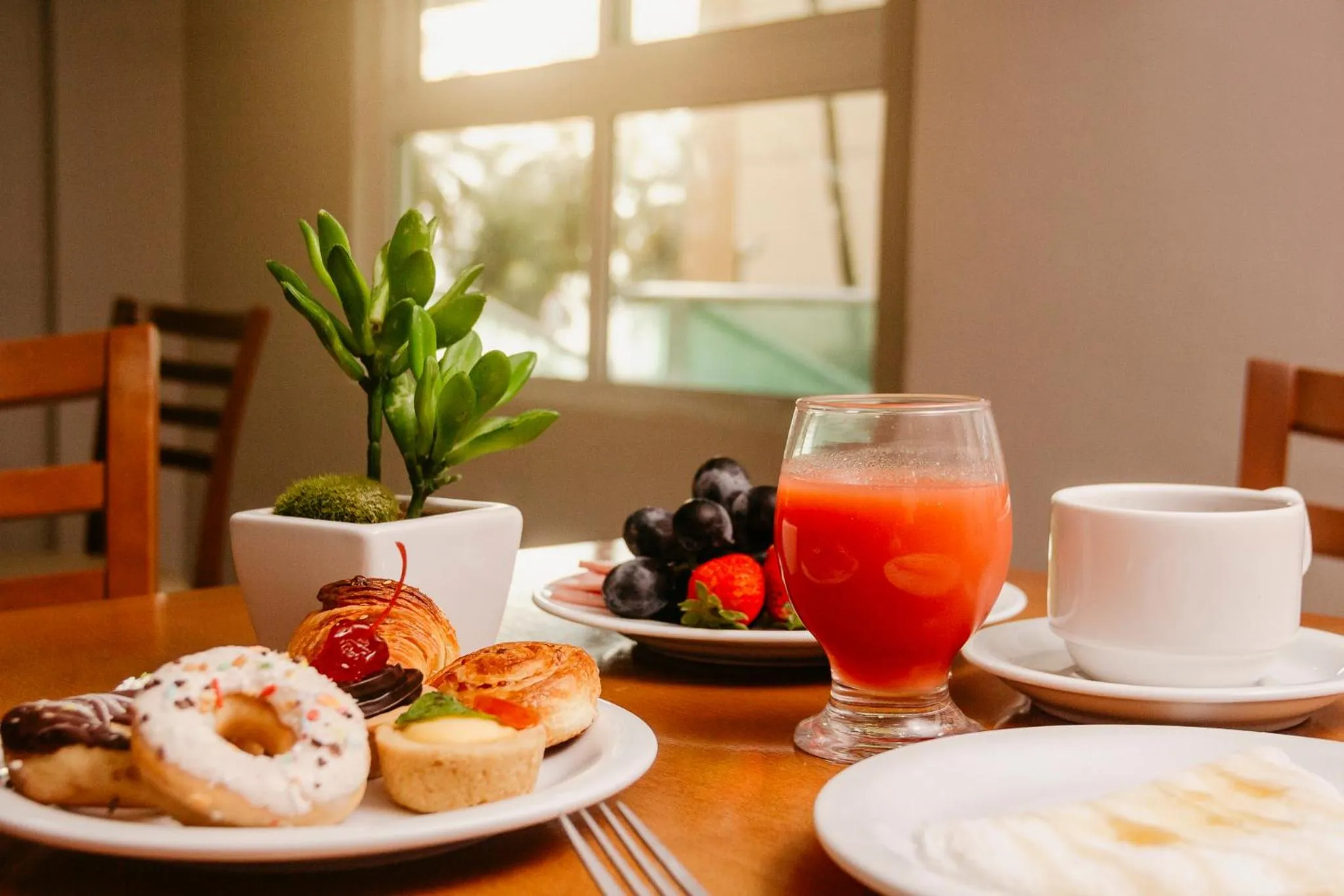 Food and drinks in Nord Easy Green Sunset