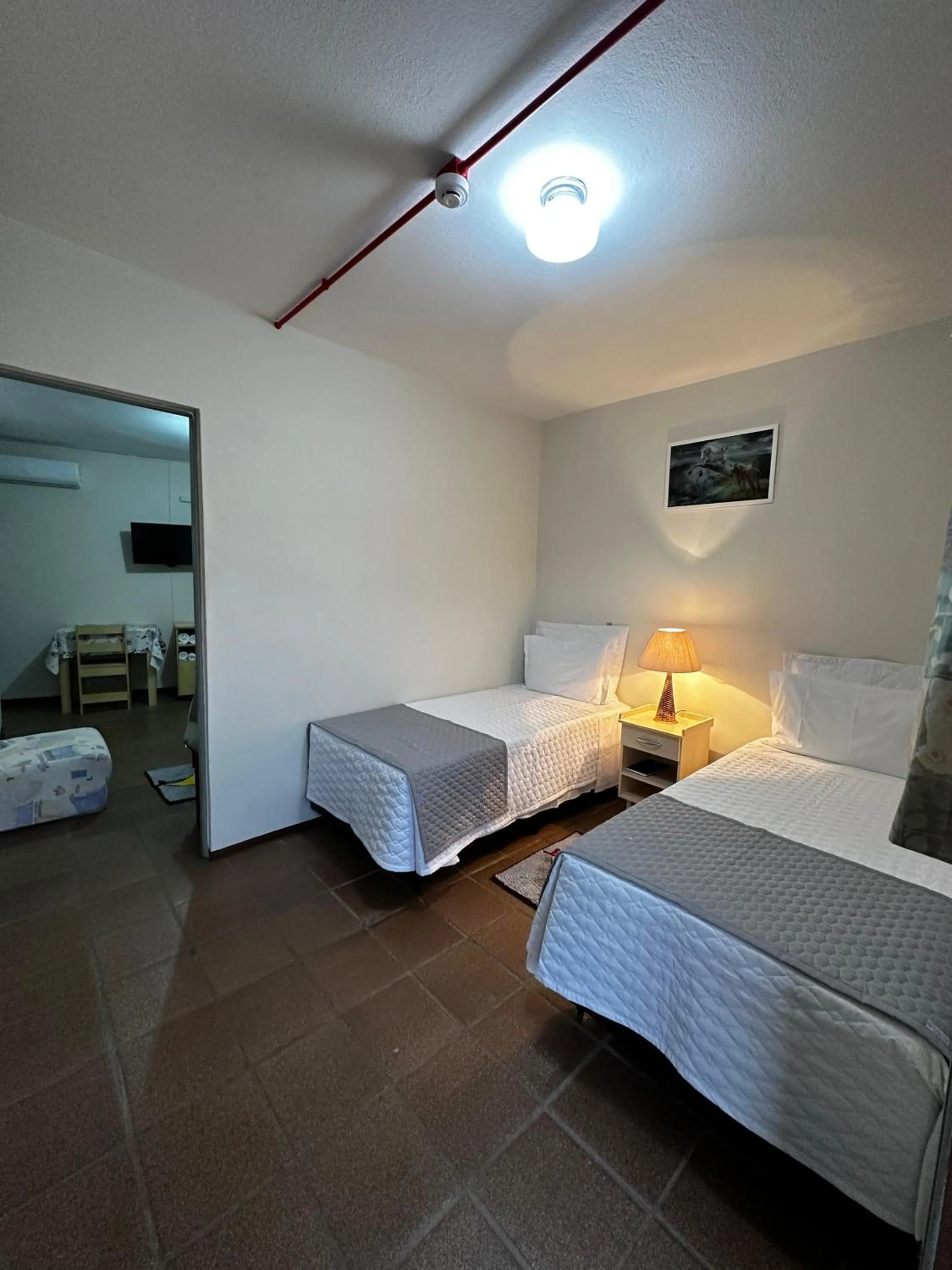 Bed in Hotel Mirante