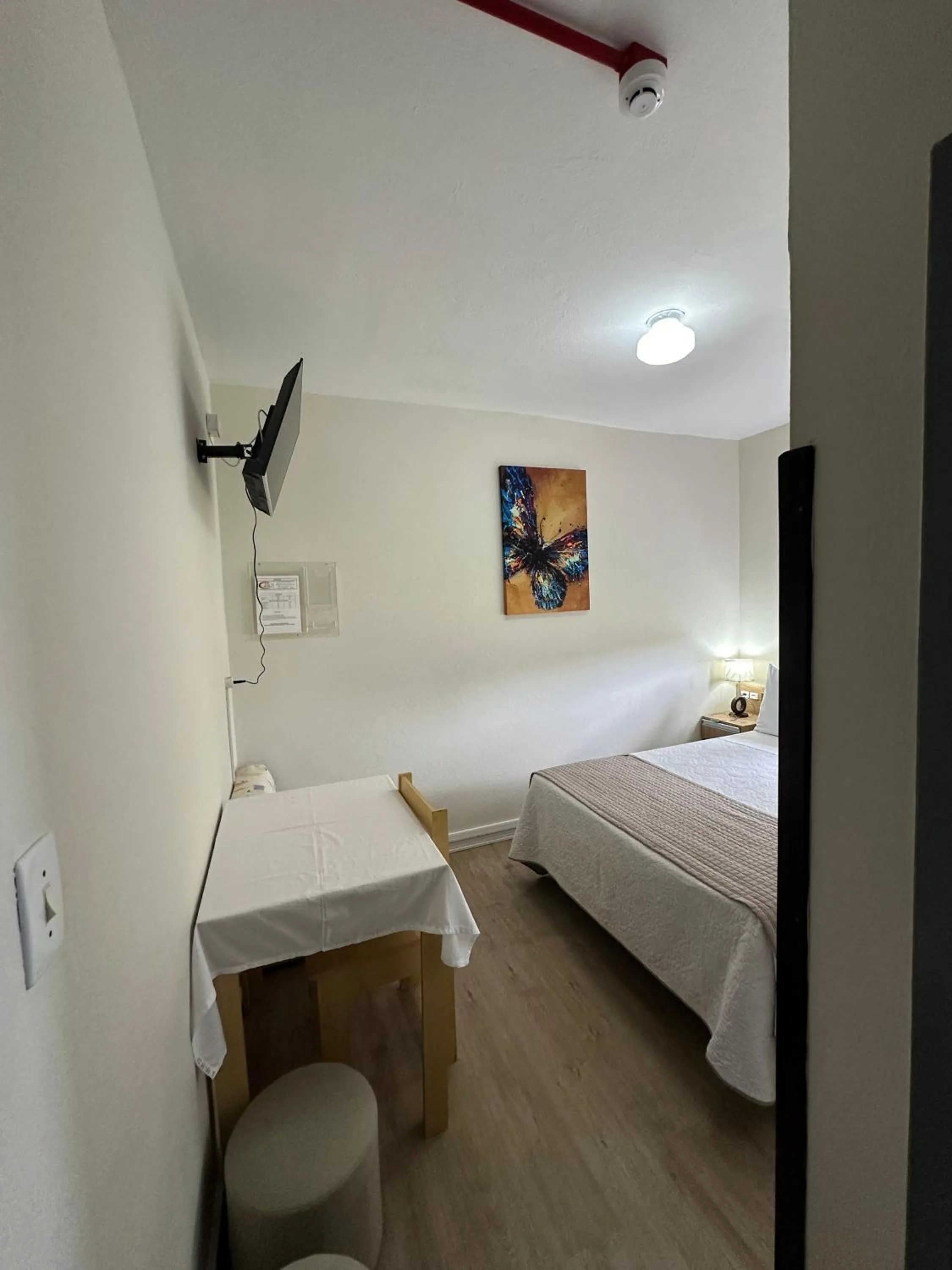 Bed in Hotel Mirante