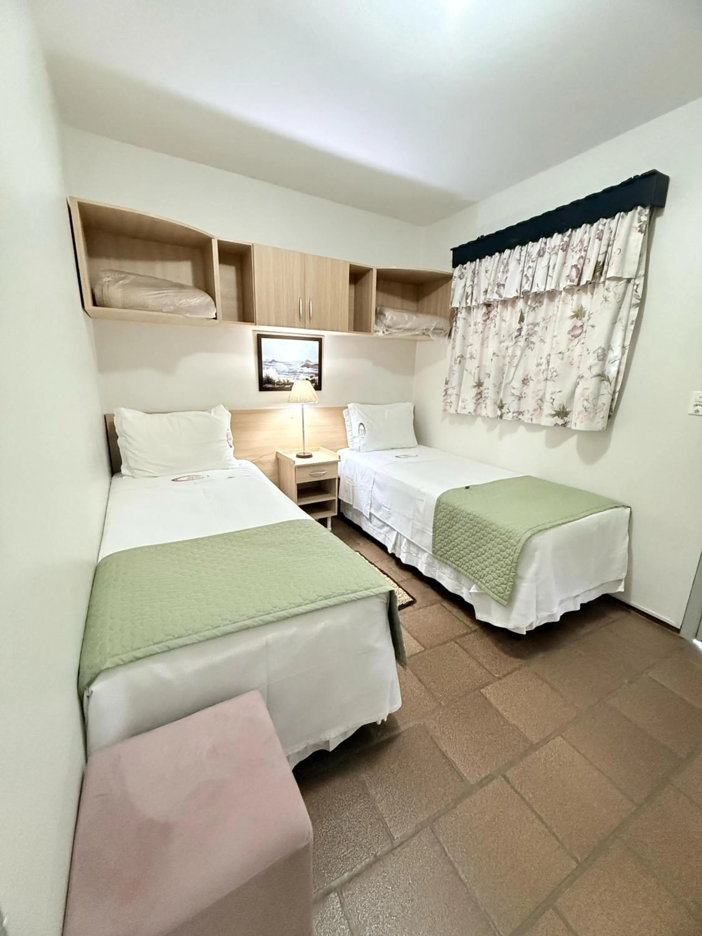 Bed in Hotel Mirante