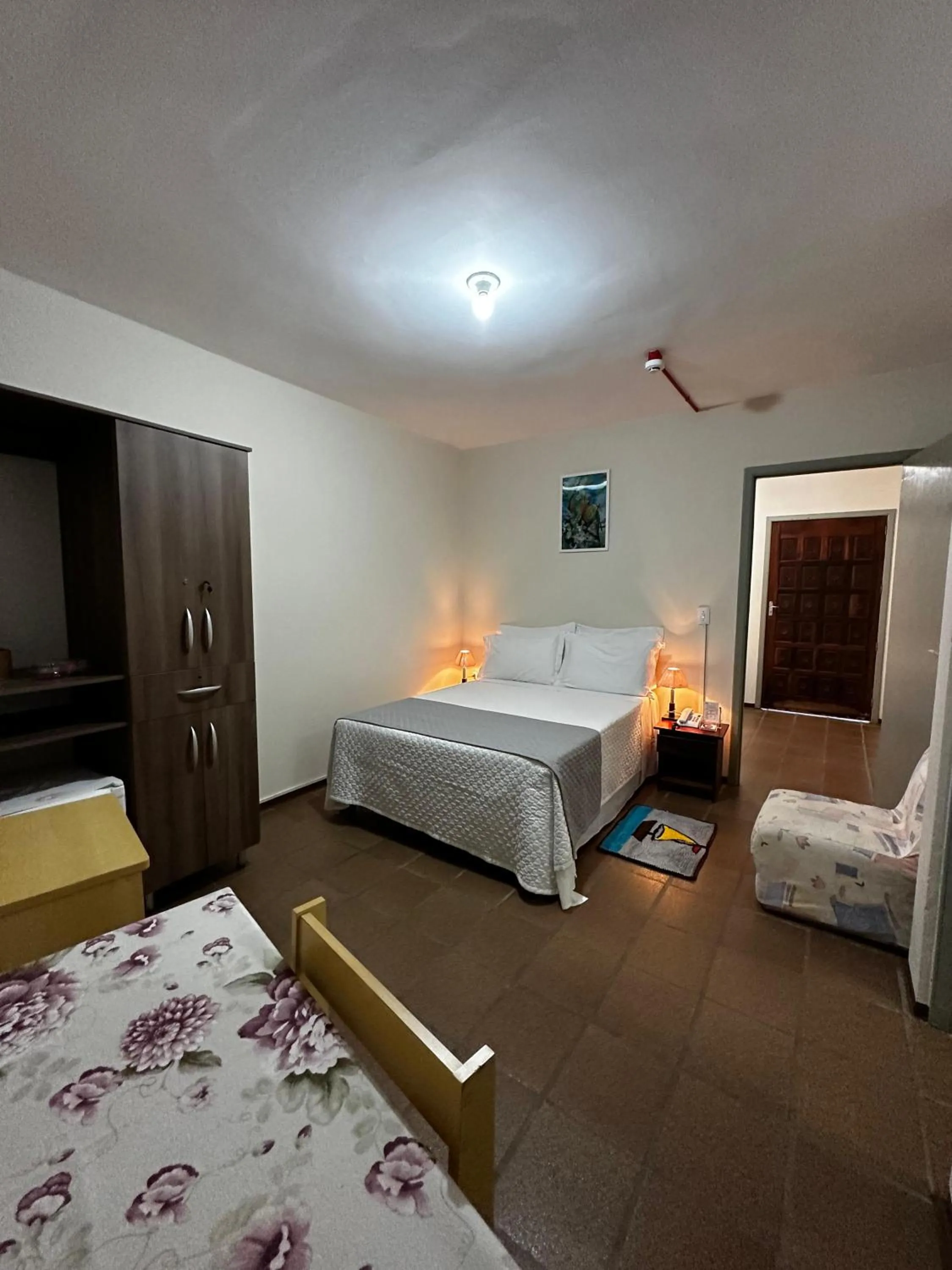 Bed in Hotel Mirante
