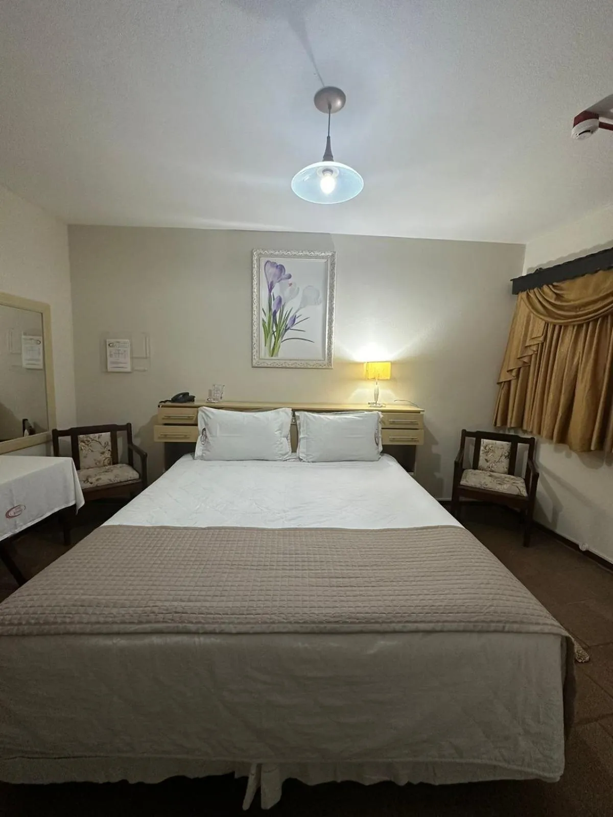 Bed in Hotel Mirante