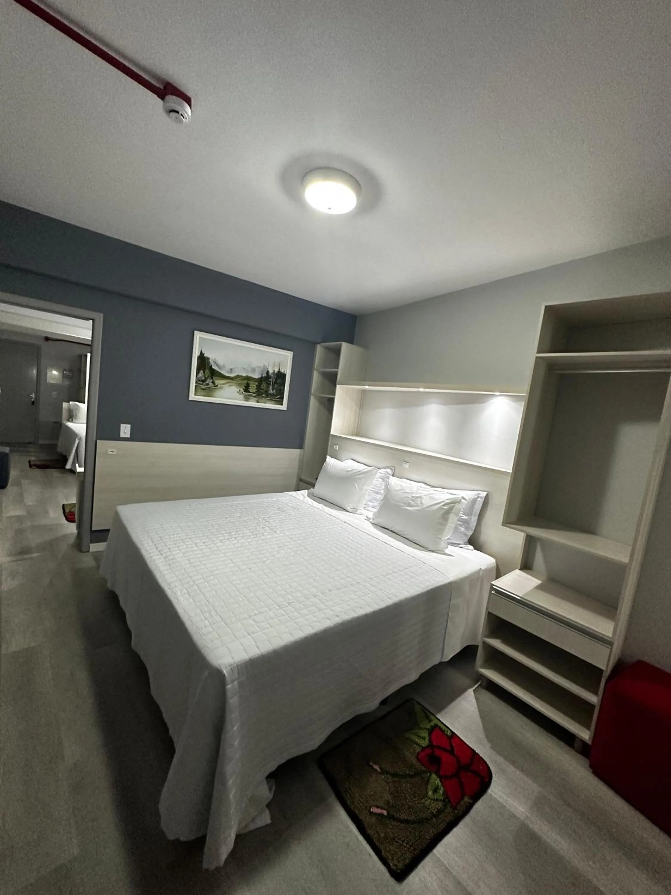 Bed in Hotel Mirante