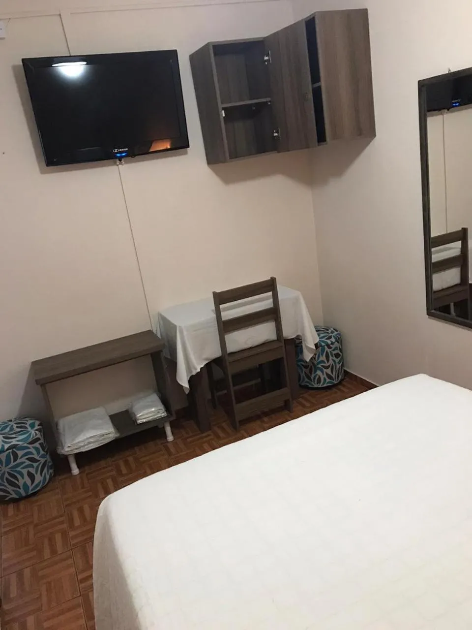 Bed in Hotel Mirante