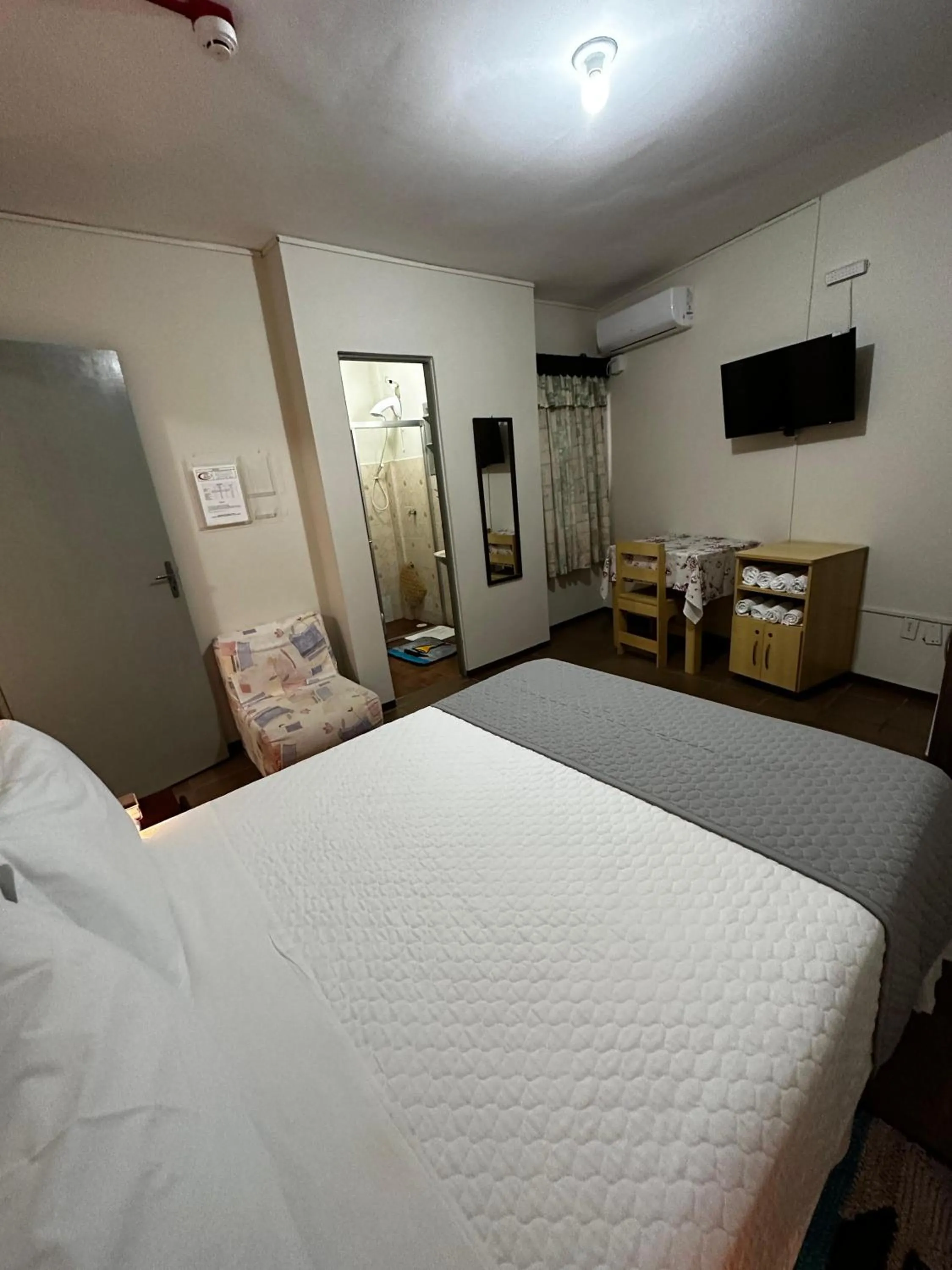Bed in Hotel Mirante