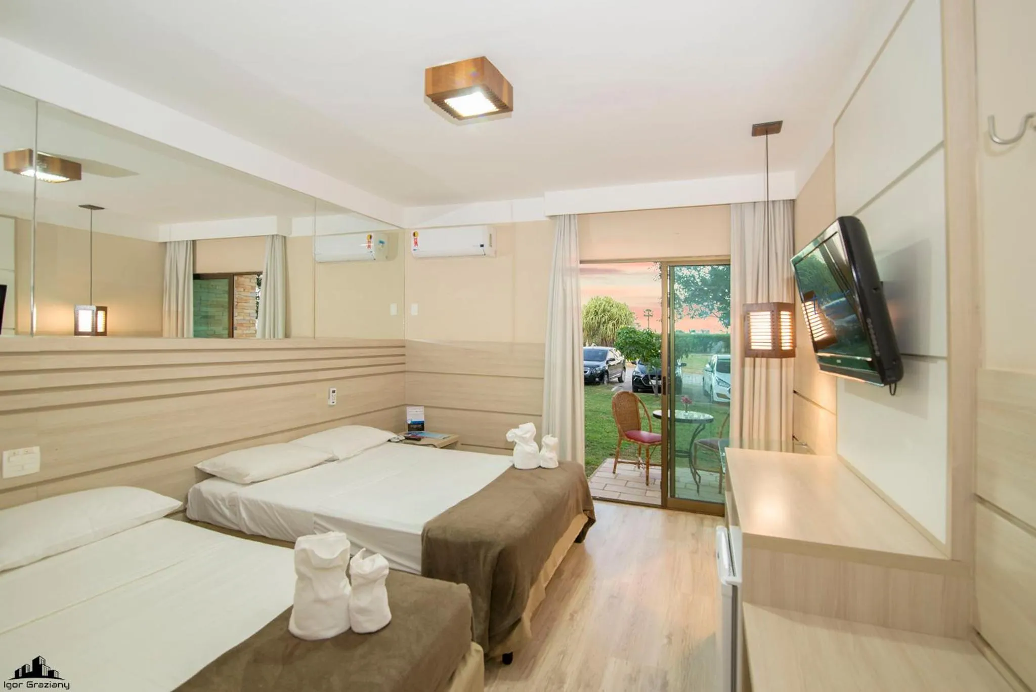 Bed in Thermas Hotel Mossoró