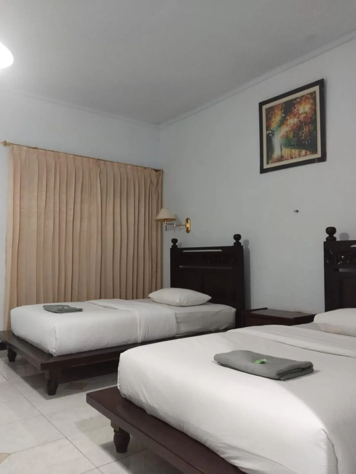 Bed in Hotel Lestari