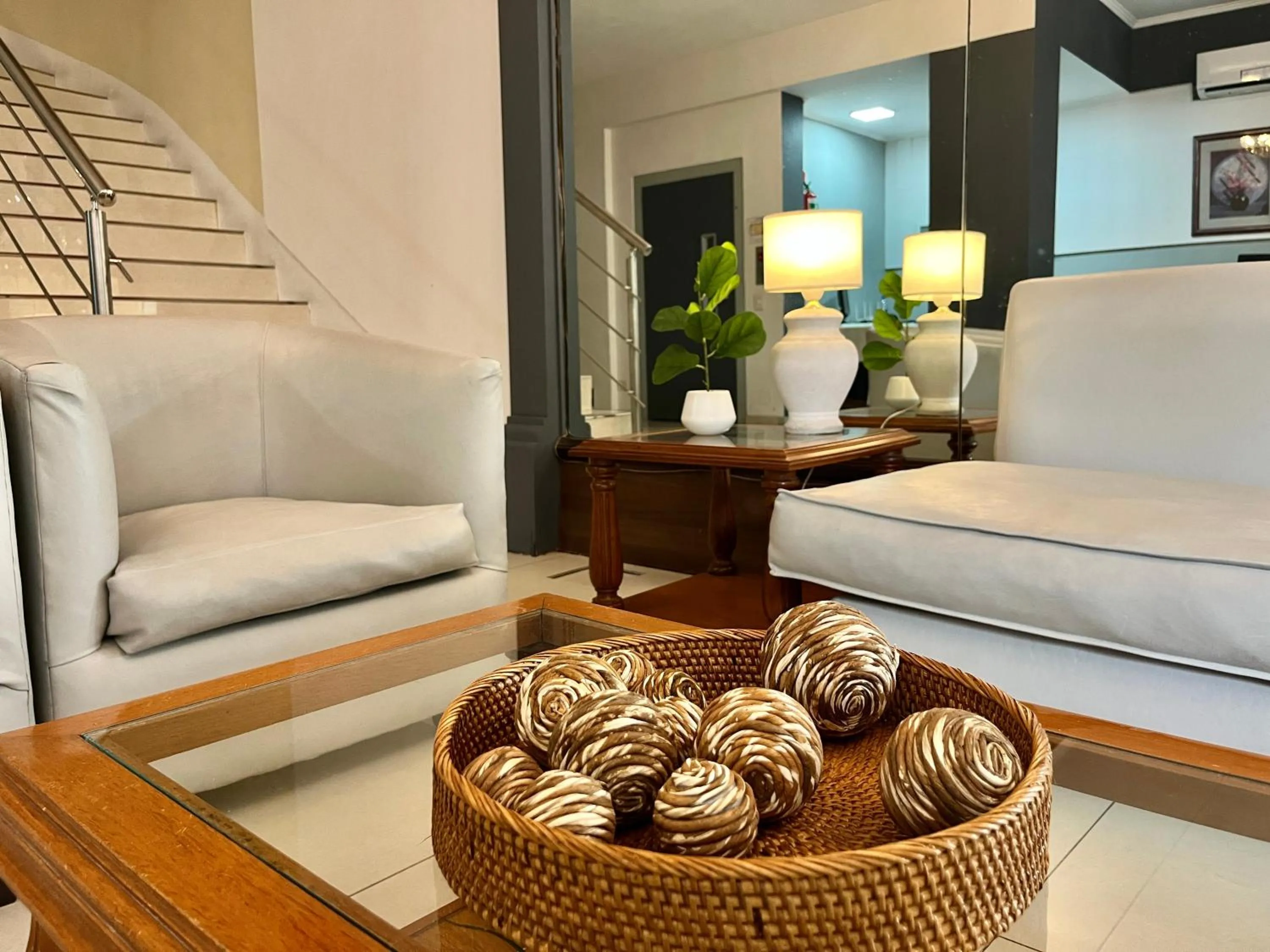 Lobby or reception in Alpino Hotel