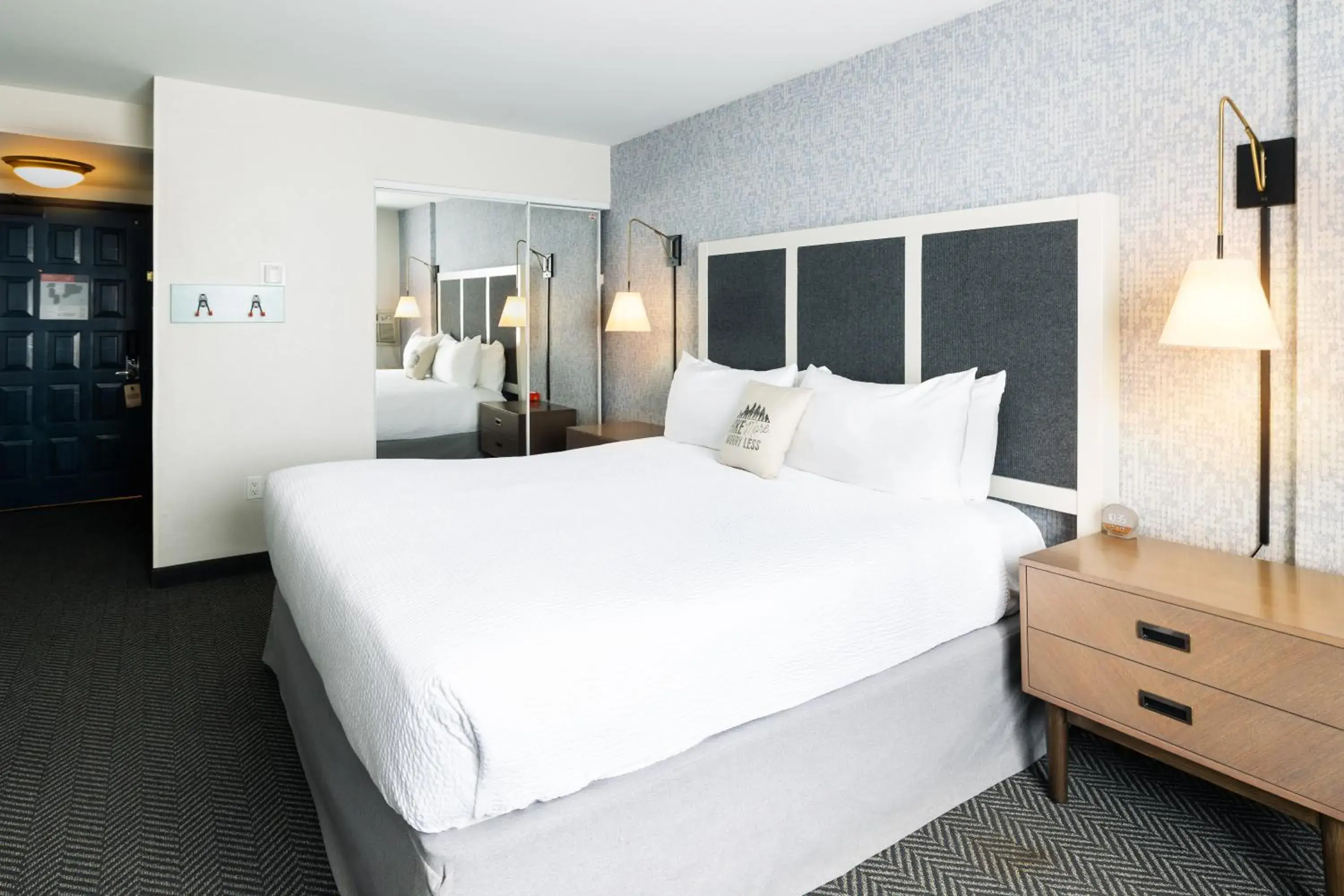 Bedroom, Bed in Gravity Haus Steamboat Bedroom, Bed in Gravity Haus Steamboat