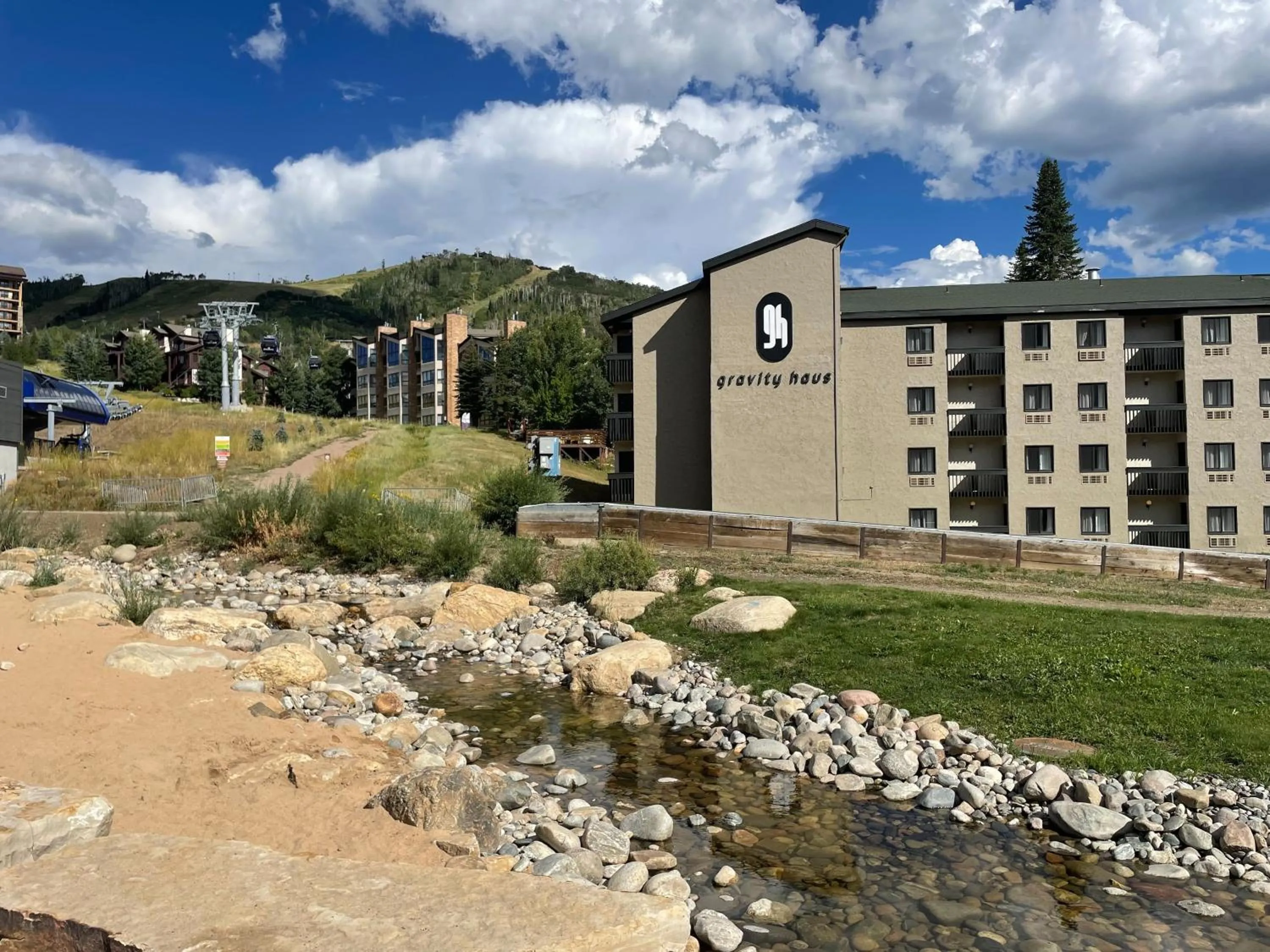 Property building in Gravity Haus Steamboat
