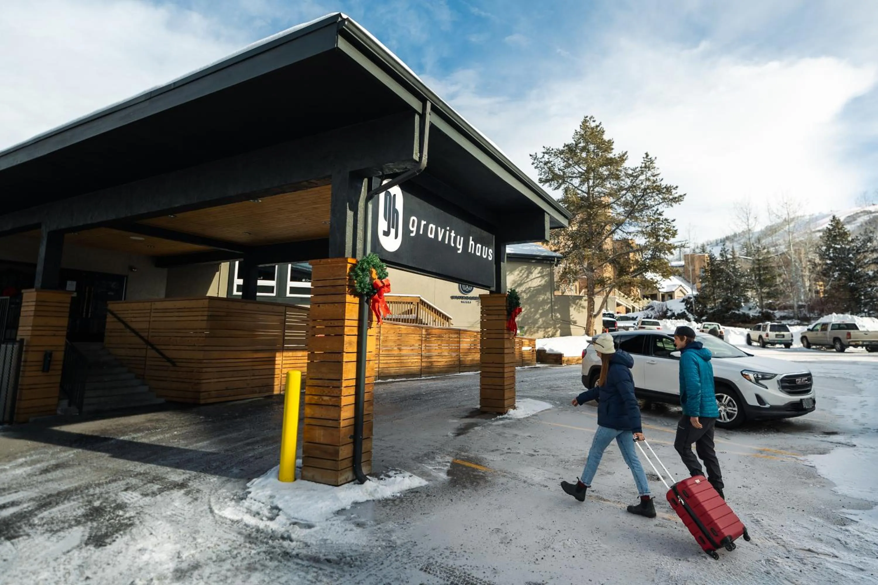 Property logo or sign in Gravity Haus Steamboat