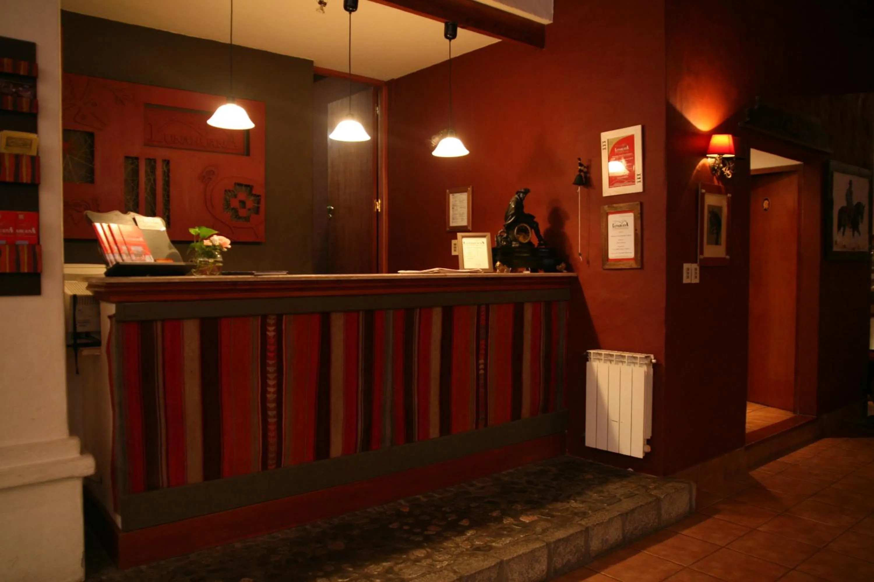 Lobby or reception in Hostería Lunahuana