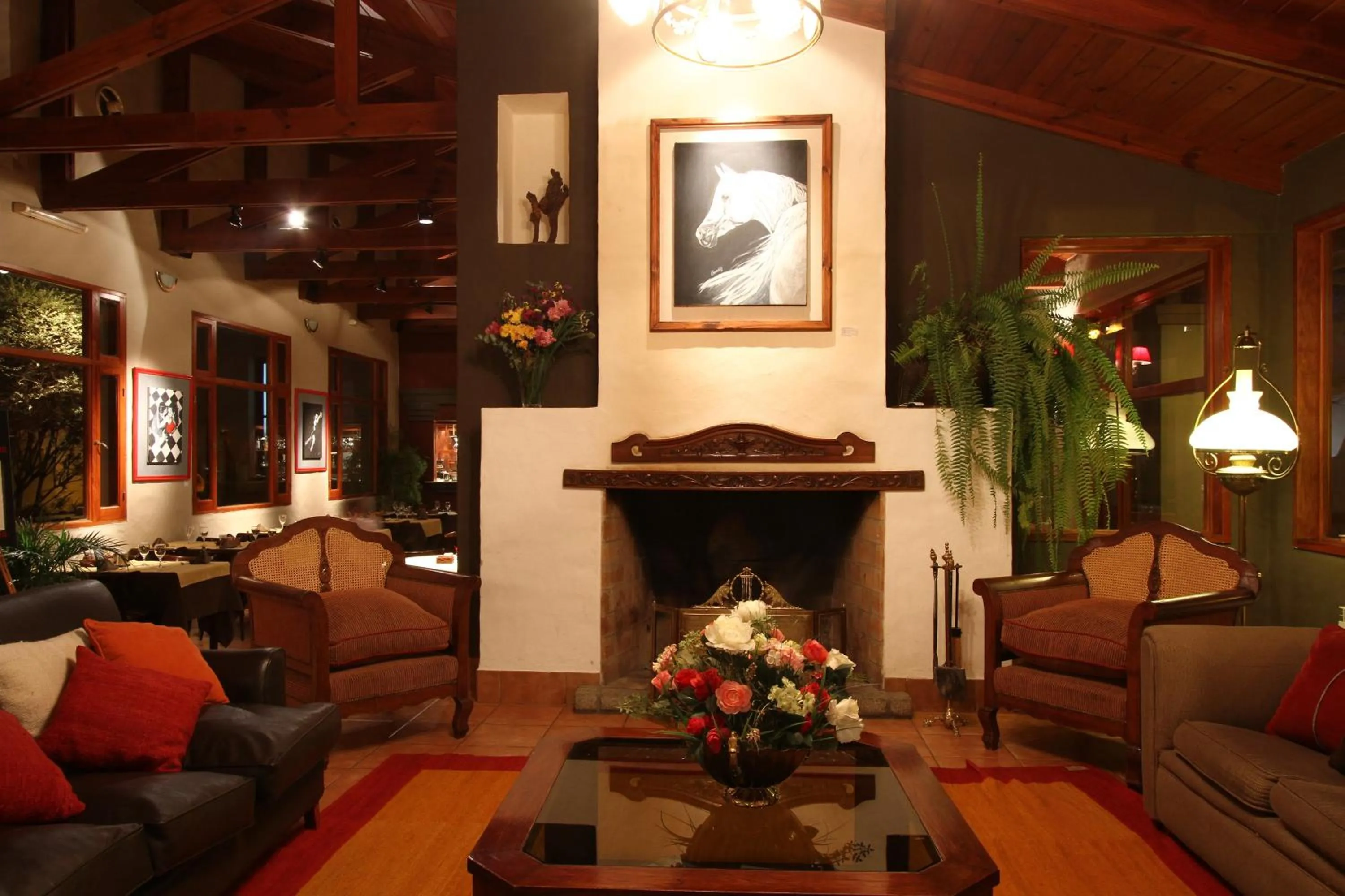 Area and facilities in Hostería Lunahuana