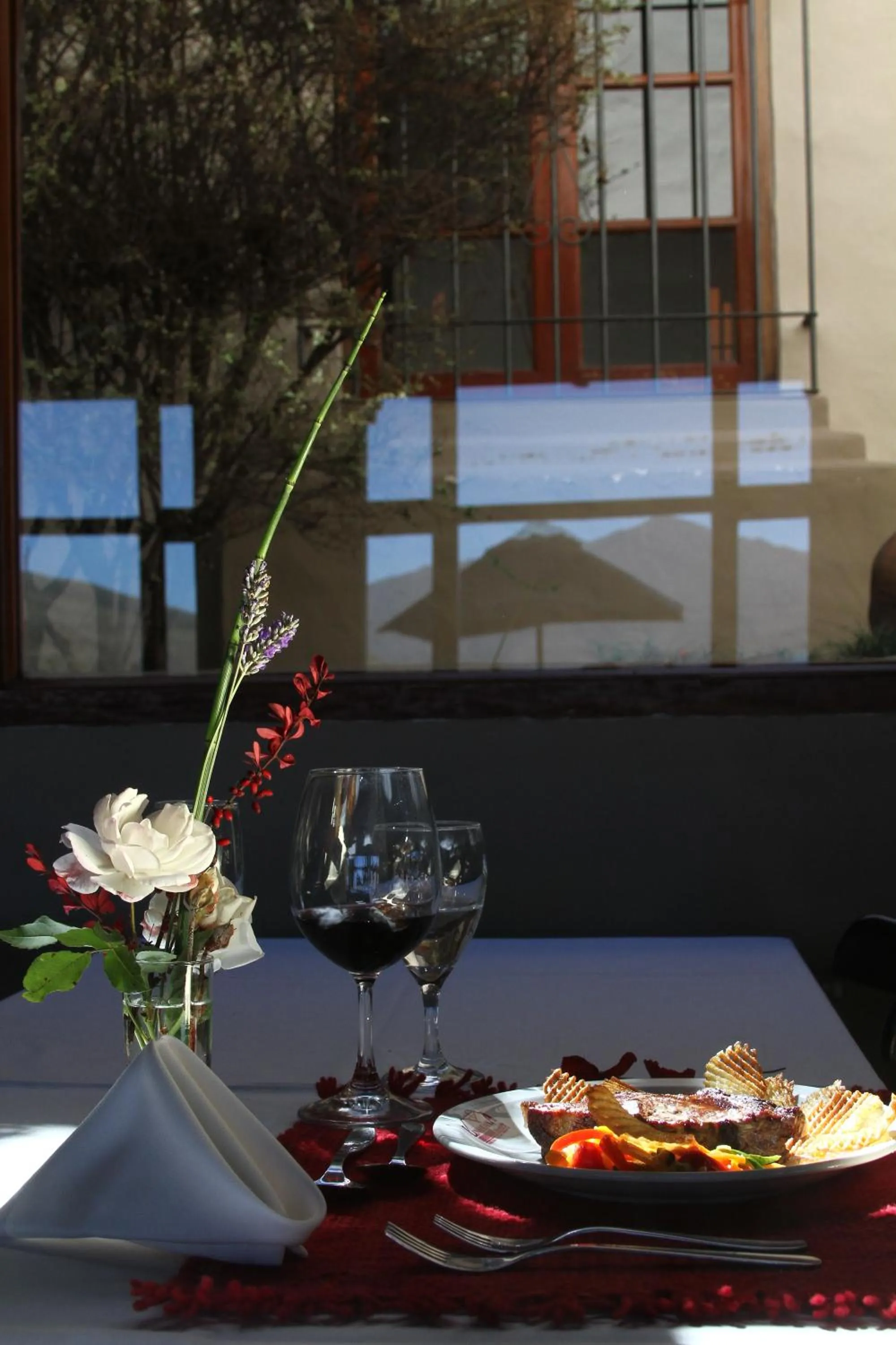 Food and drinks in Hostería Lunahuana