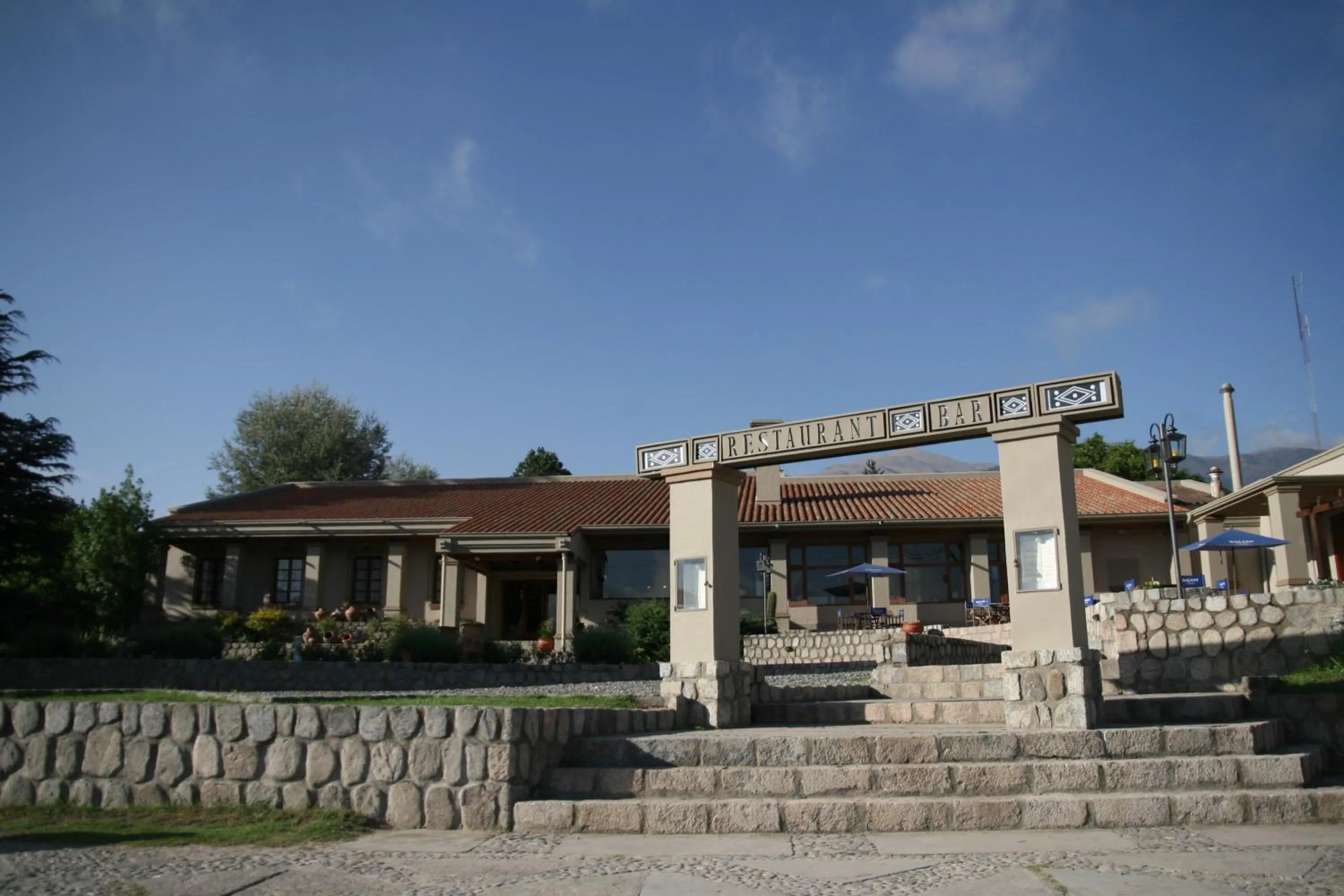 Facade/entrance in Hostería Lunahuana
