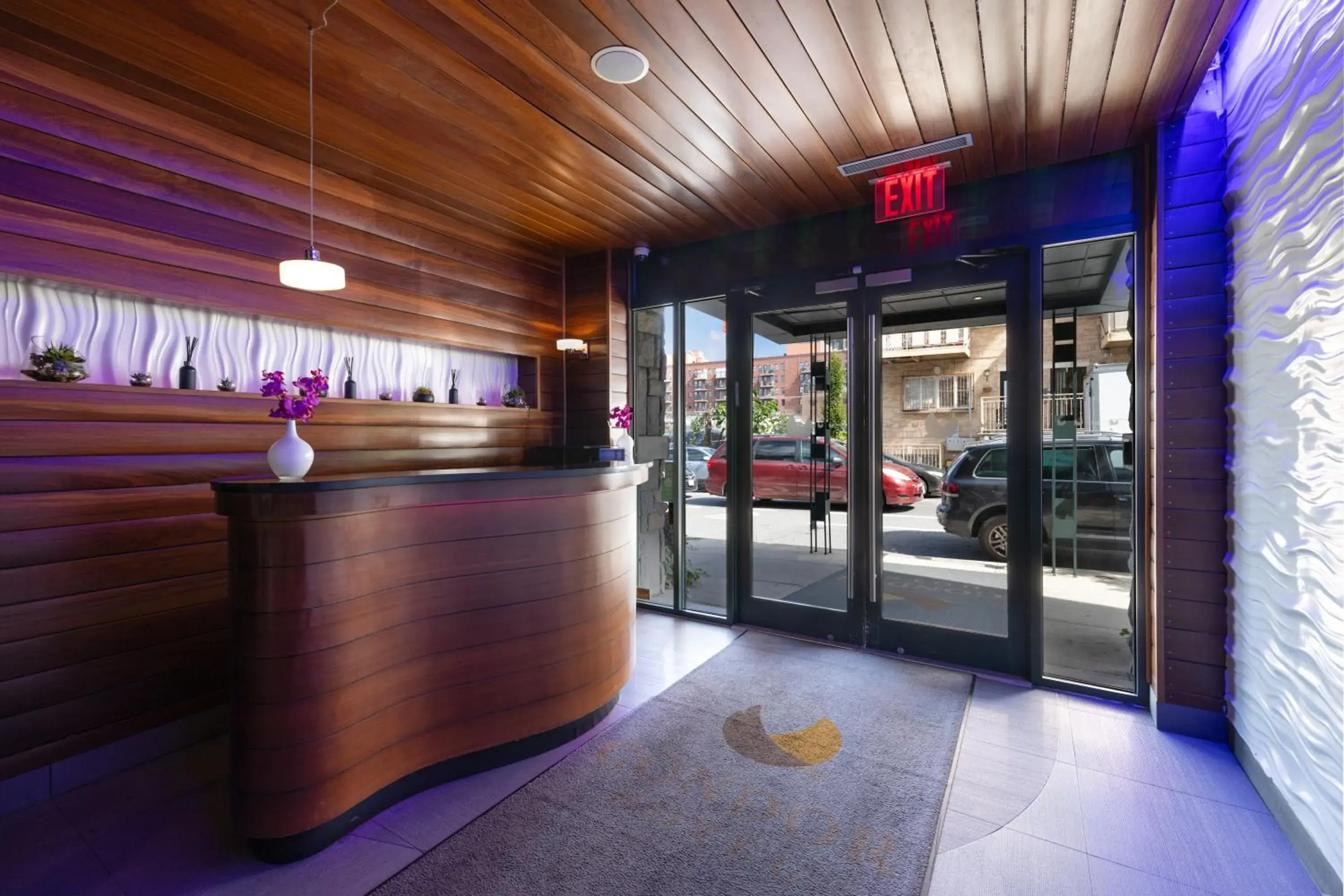 Lobby or reception in Aura Hotel Brooklyn Lobby or reception in Aura Hotel Brooklyn