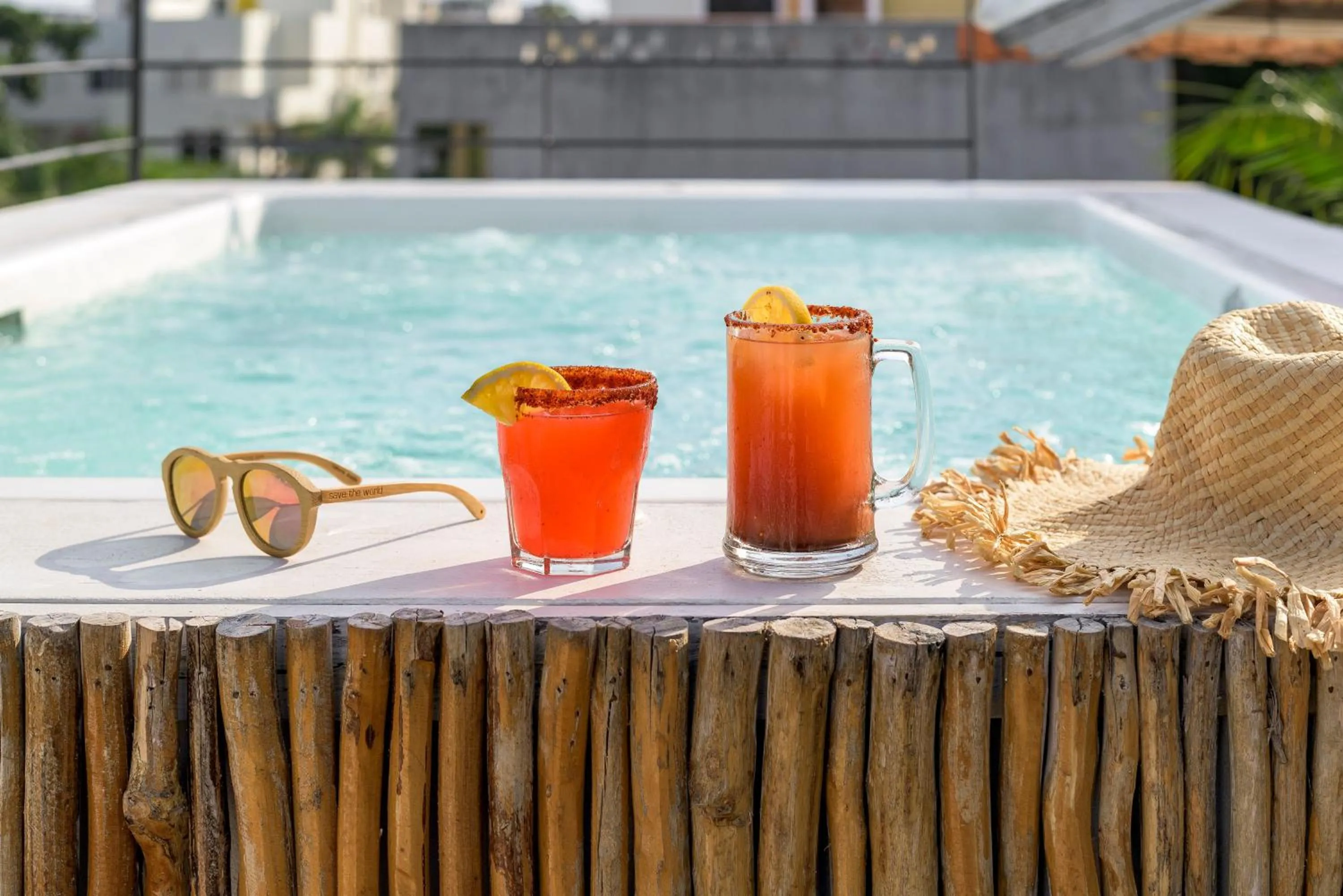 Swimming pool in Hotel Banana Boutique & Spa - 5th Av Playa del Carmen