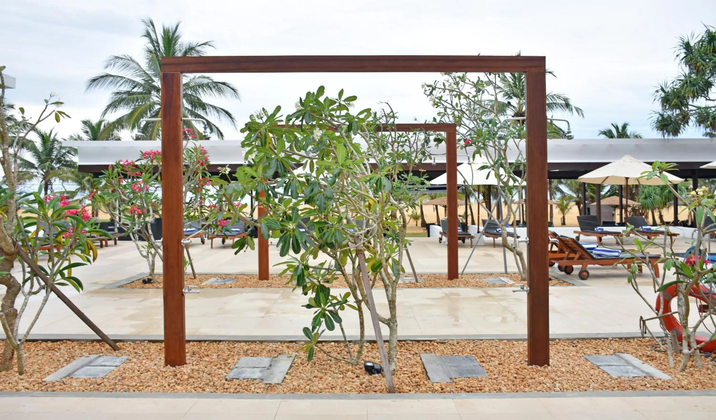 Patio in Goldi Sands Hotel