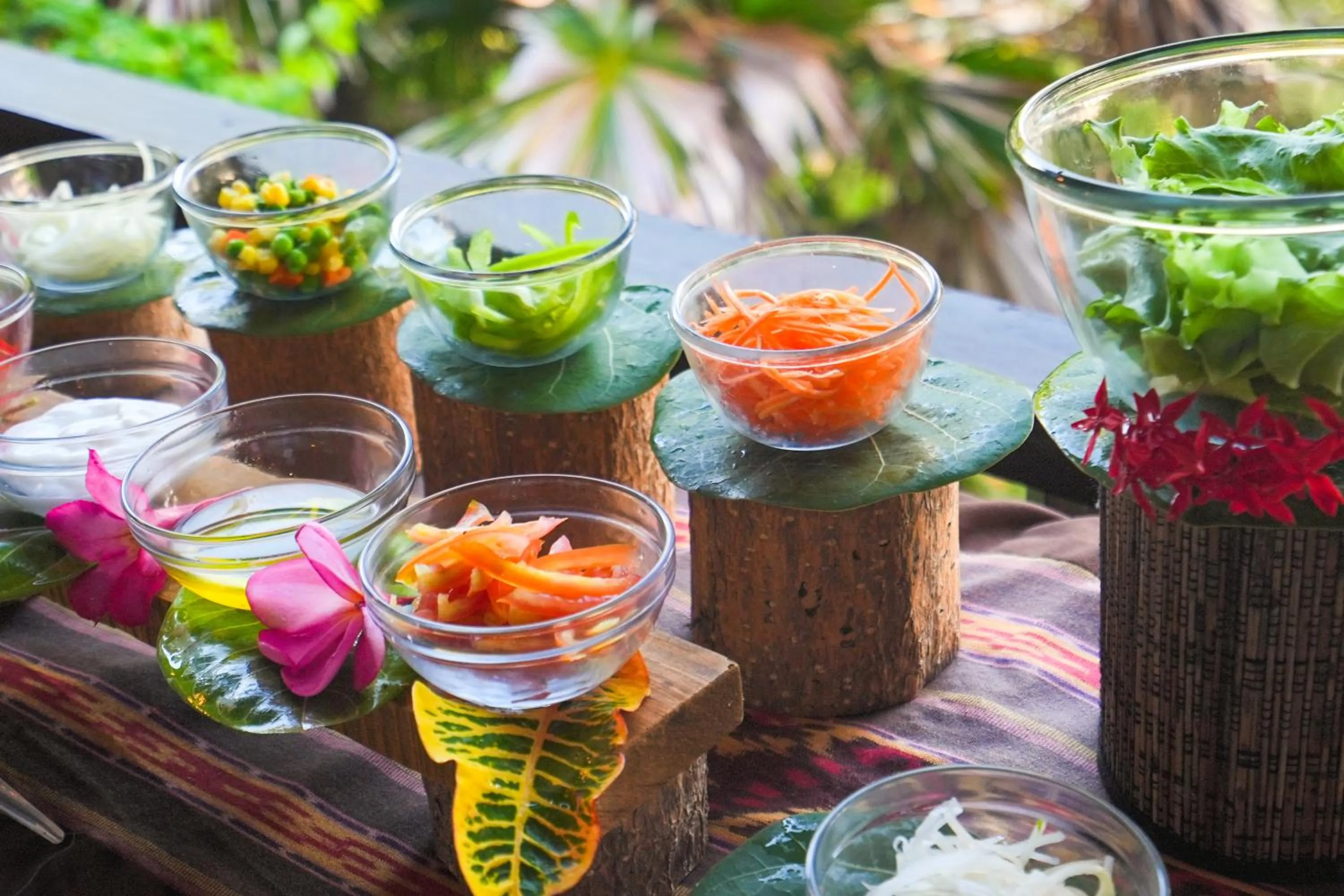 Food and drinks in Samawa Seaside Resort