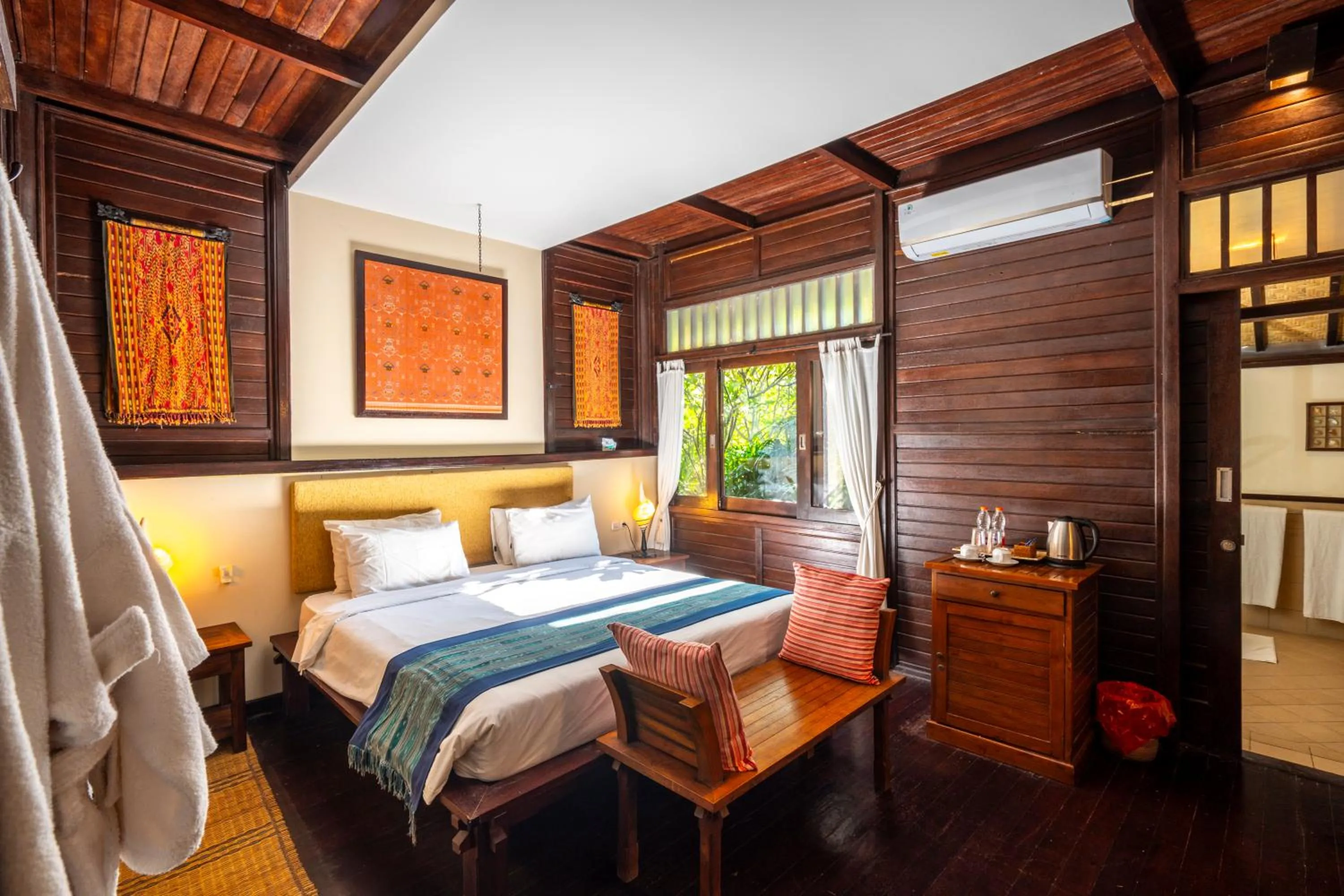 Bed in Samawa Seaside Resort