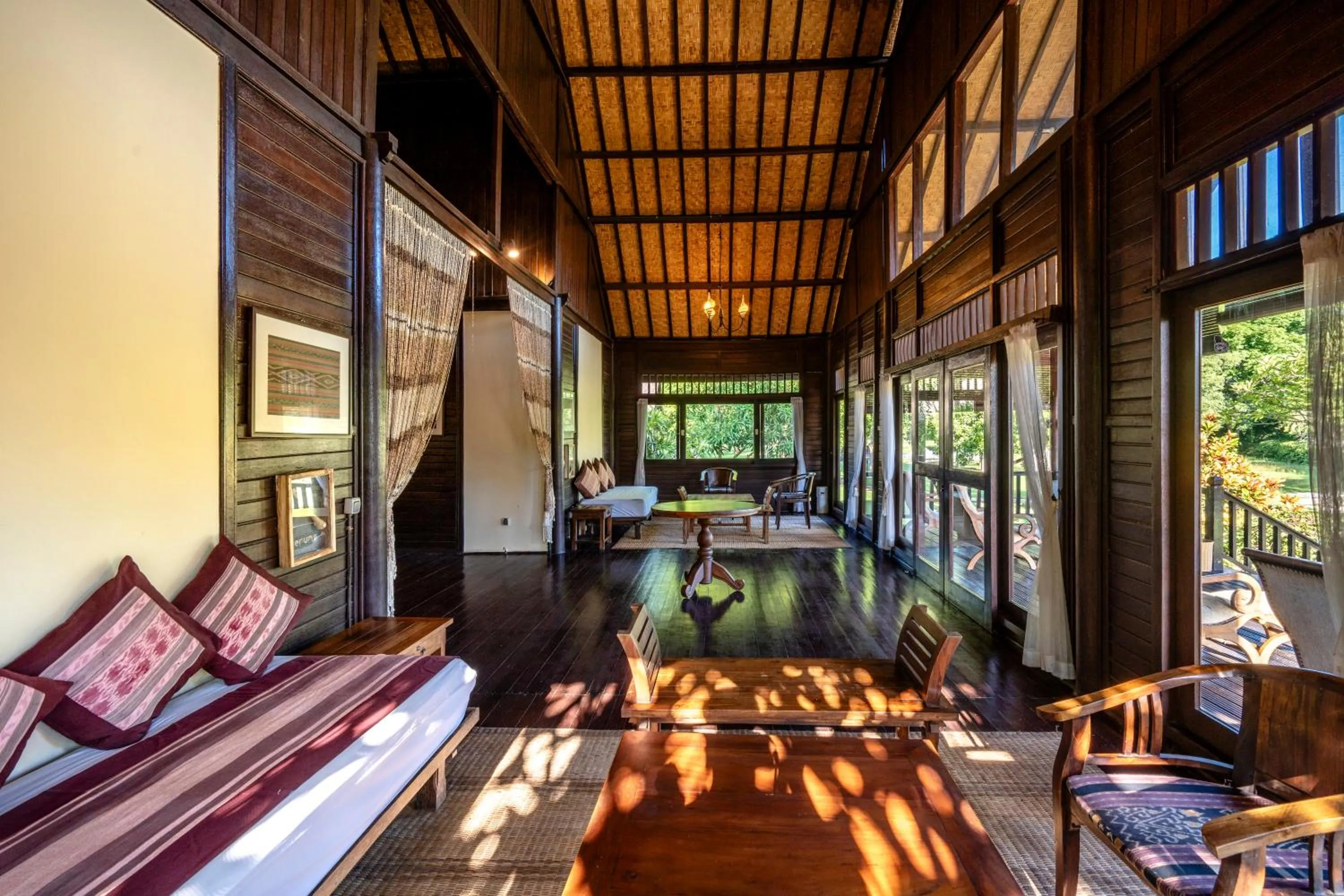 Living room in Samawa Seaside Resort