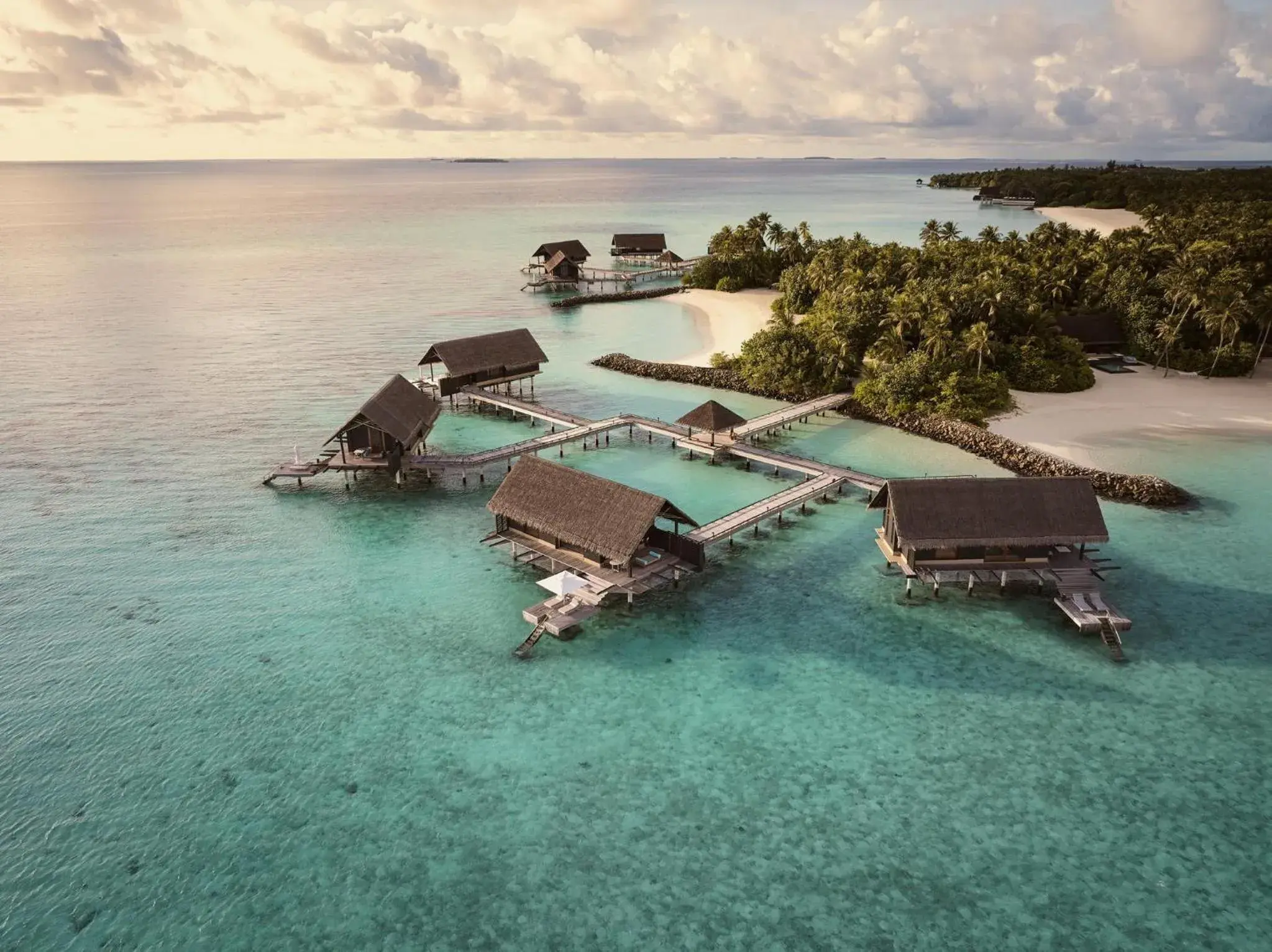Property building in One&Only Reethi Rah Property building in One&Only Reethi Rah