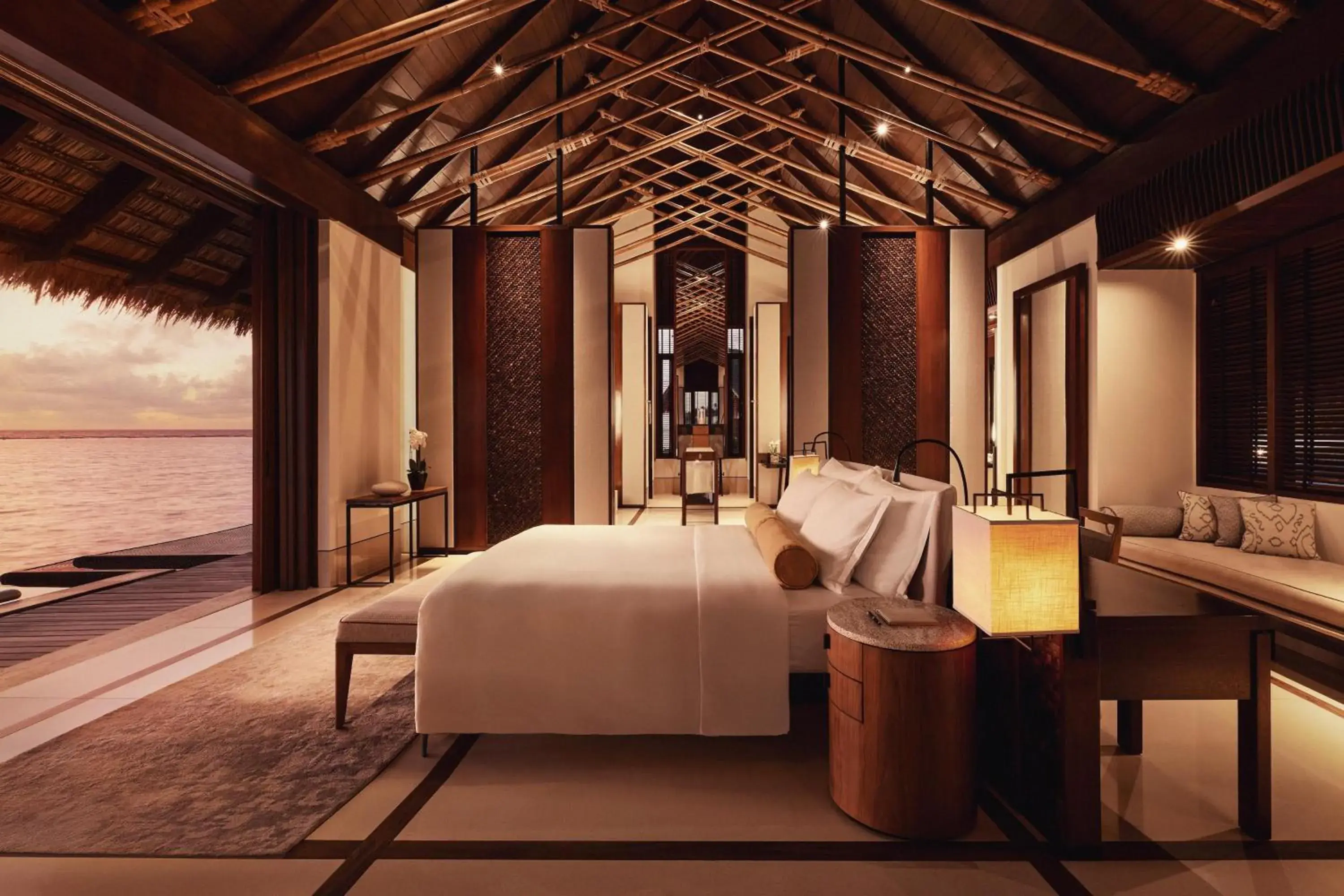 Photo of the whole room, Bed in One&Only Reethi Rah Photo of the whole room, Bed in One&Only Reethi Rah