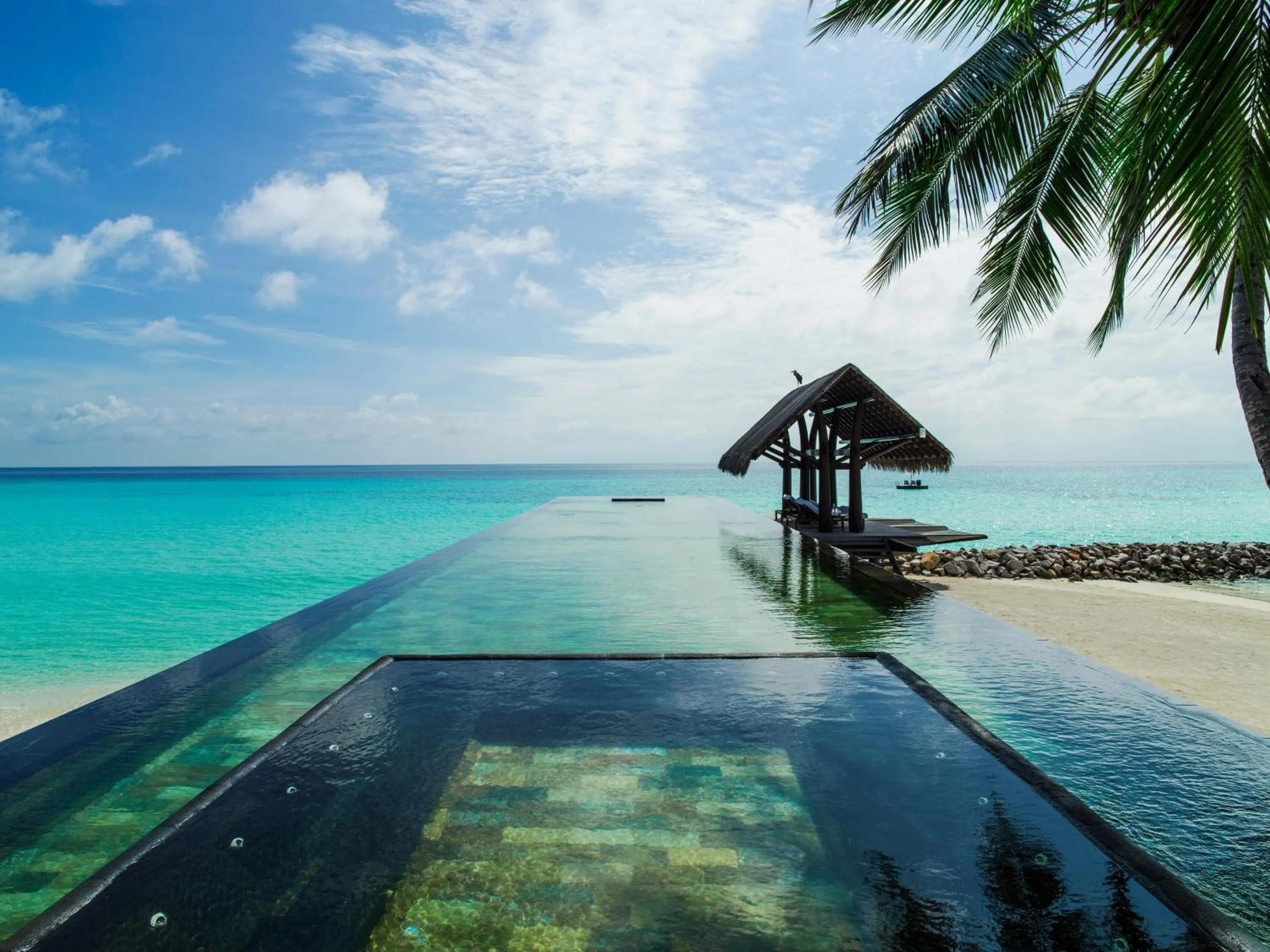 Natural landscape in One&Only Reethi Rah