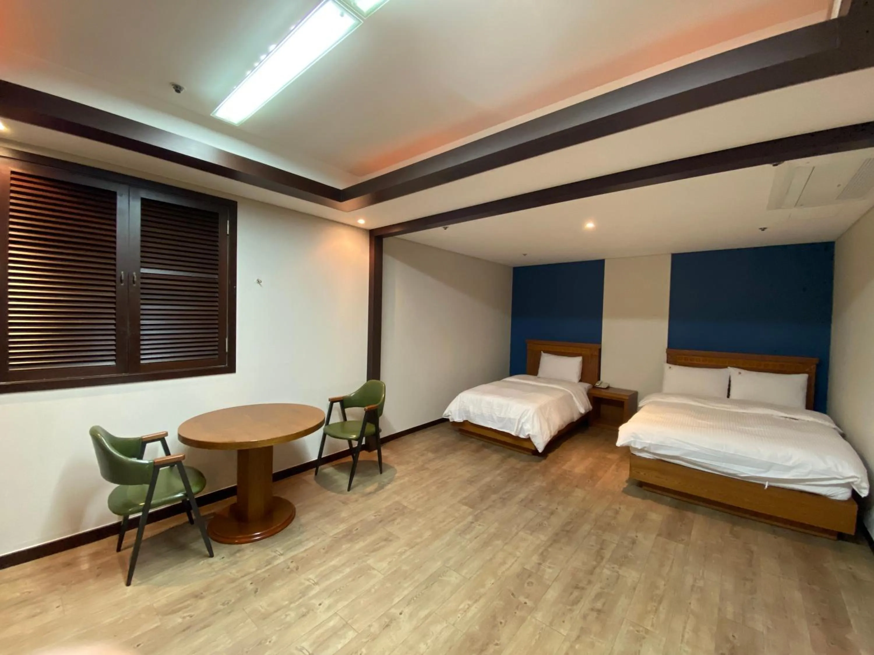 Decorative detail, Bed in Benikea Daelim Hotel