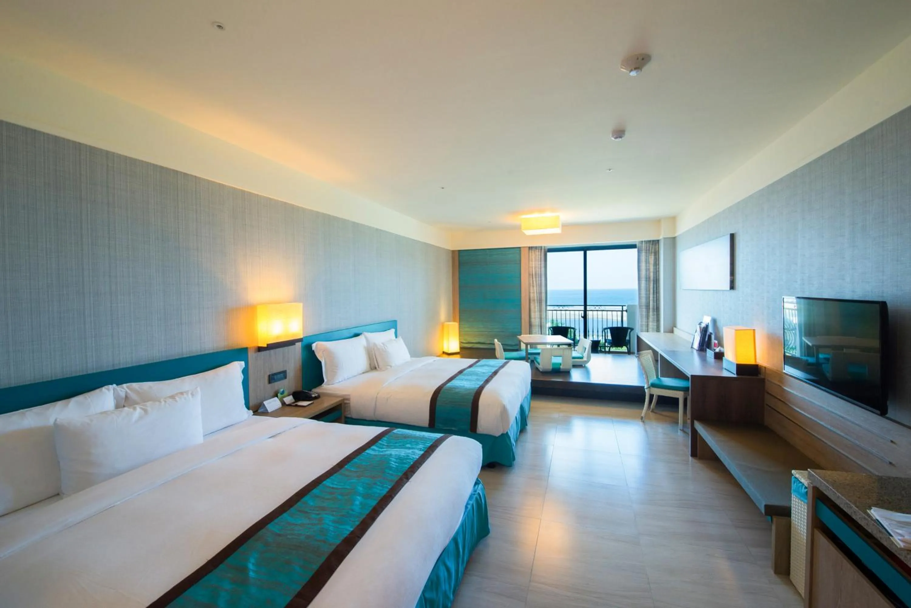 Photo of the whole room, Bed in Fullon Hotel Fulong