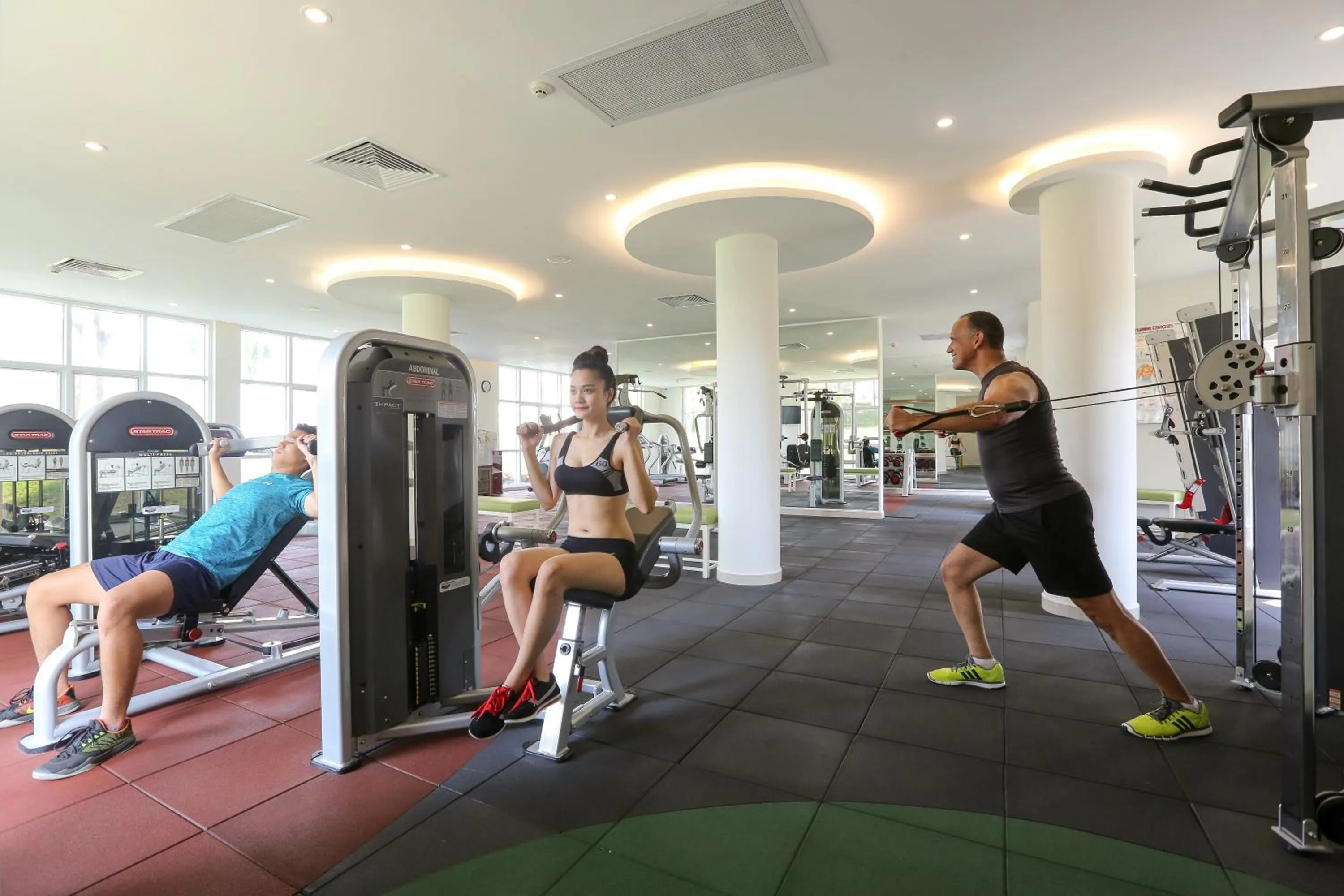 Fitness centre/facilities in Sandy Beach Non Nuoc Resort
