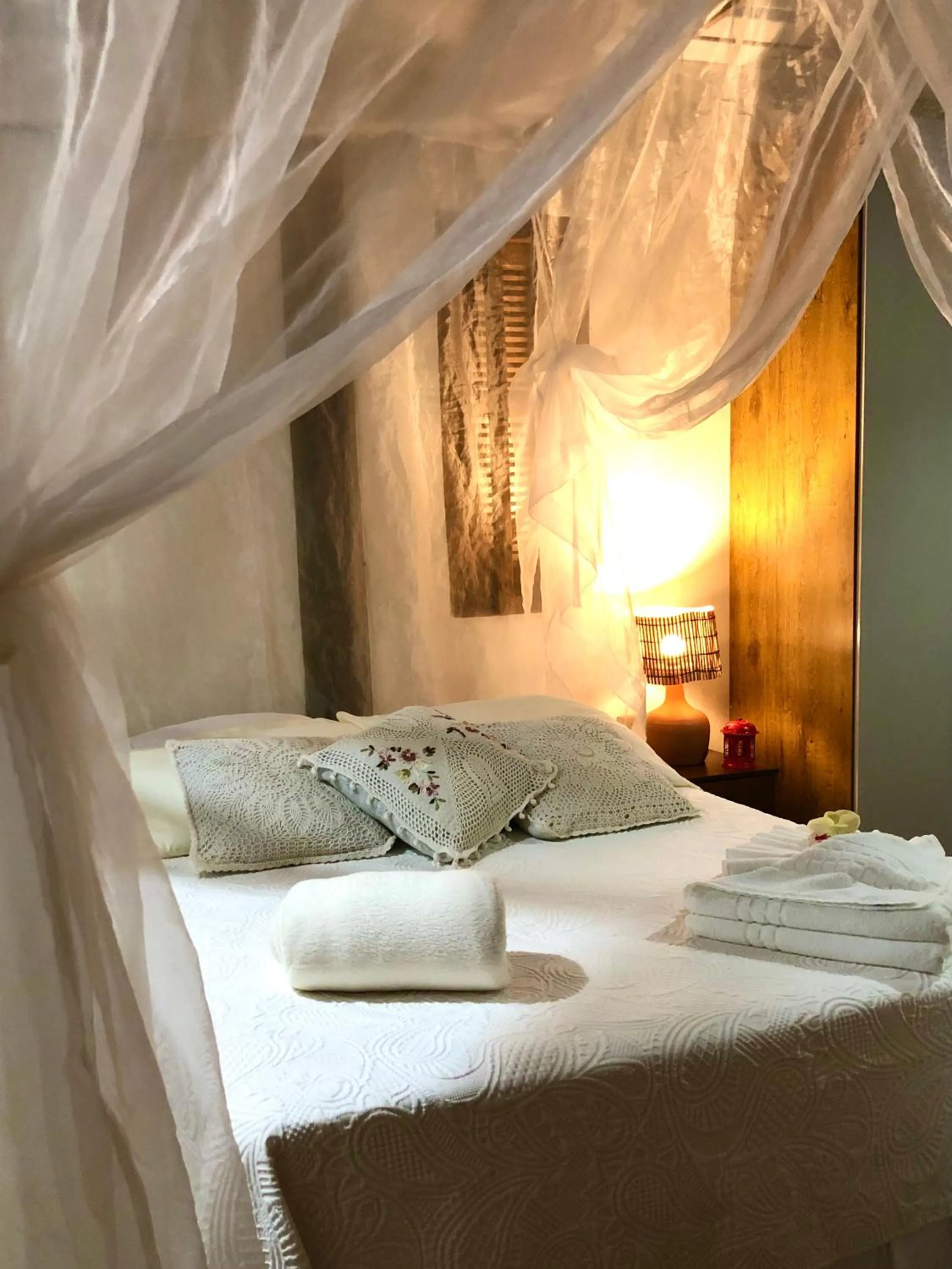 Bed in Eliza, Bangalô vista mar em Trancoso