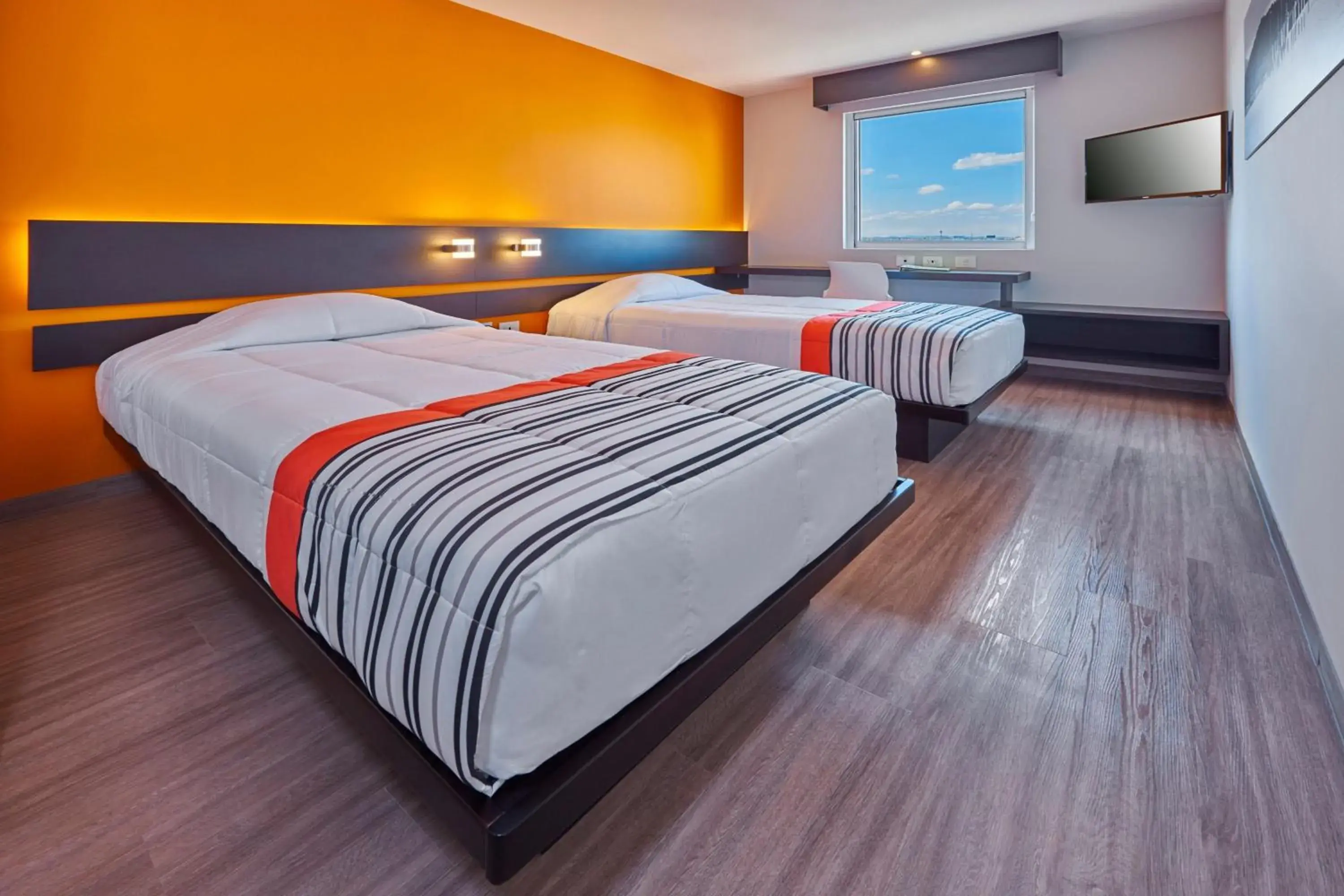 Twin Room in City Express Junior by Marriott Leon Centro de Convenciones Twin Room in City Express Junior by Marriott Leon Centro de Convenciones
